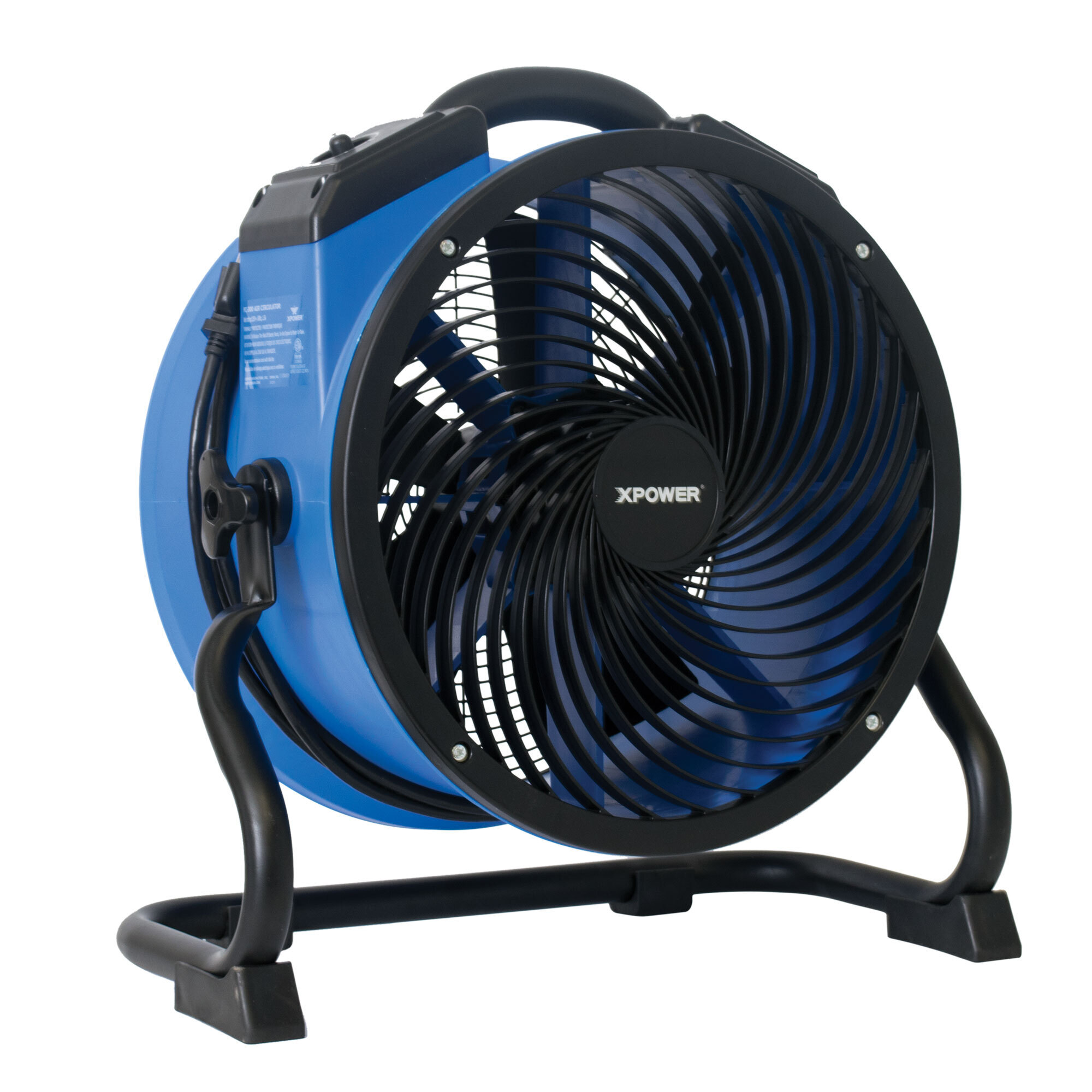 XPOWER, 2100 CFM 14Inch Fan, Fan Type Carpet Blowers, Fan Diameter 14 in, Air Delivery 2100 cfm, Model FC-300