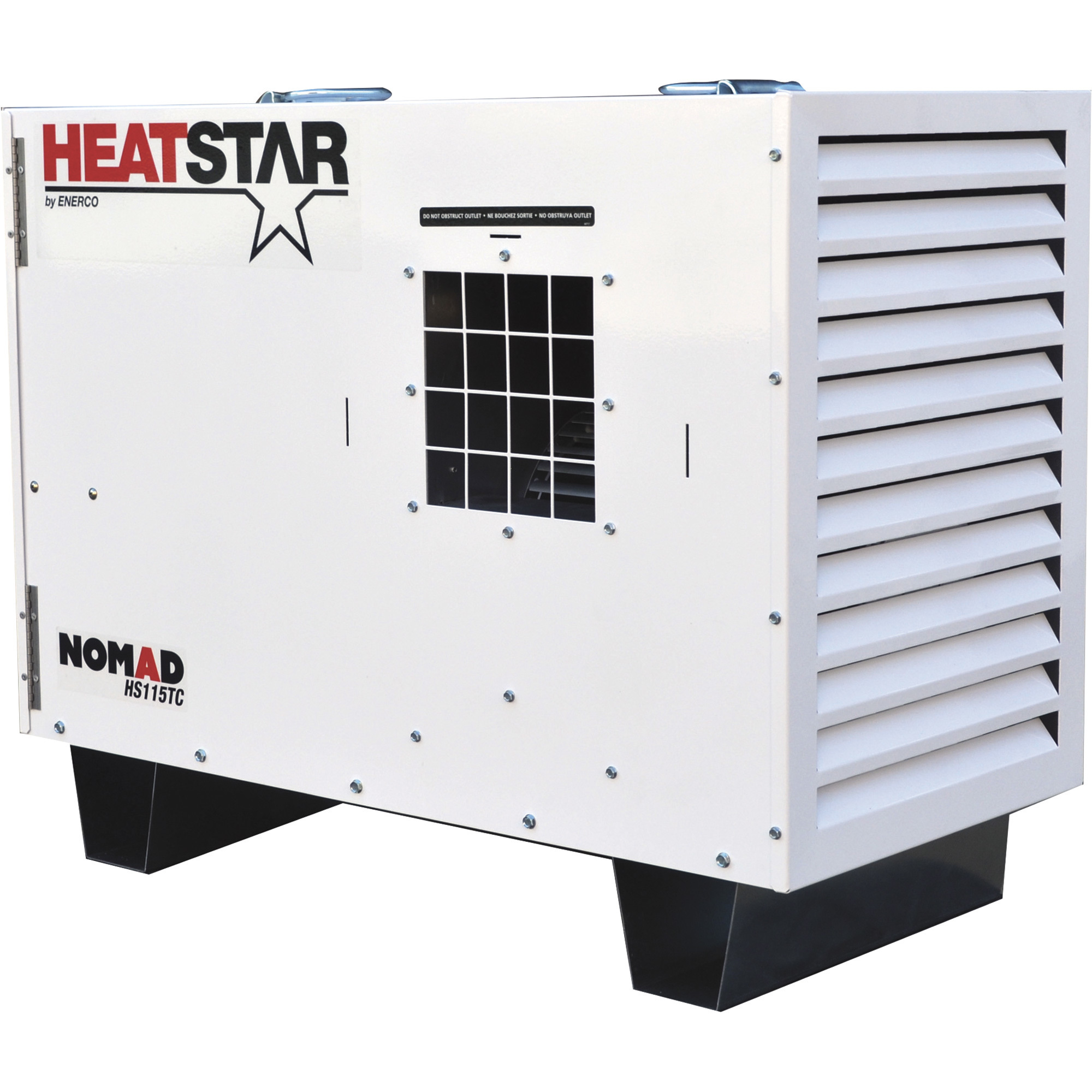 HeatStar Direct-Fired Forced Air Heater, 115,000 BTU, 650 CFM, Forced Air, Model HS115TC