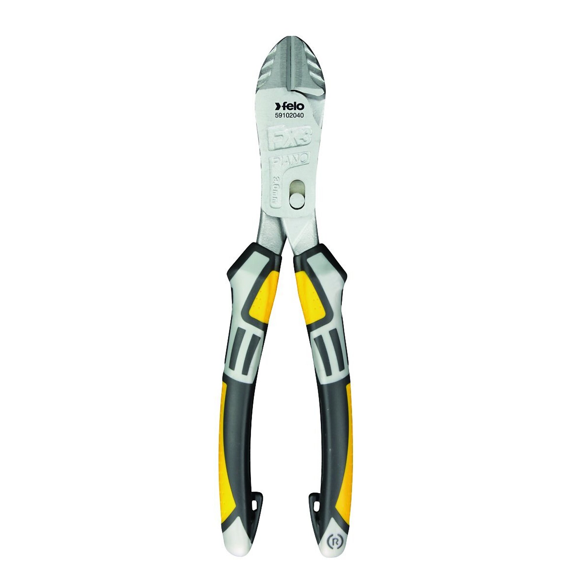 Felo, 8Inch Heavy Duty Lever Side Cutter, Blade Size 0 in, Tool Length 8 in, Model 0715763789