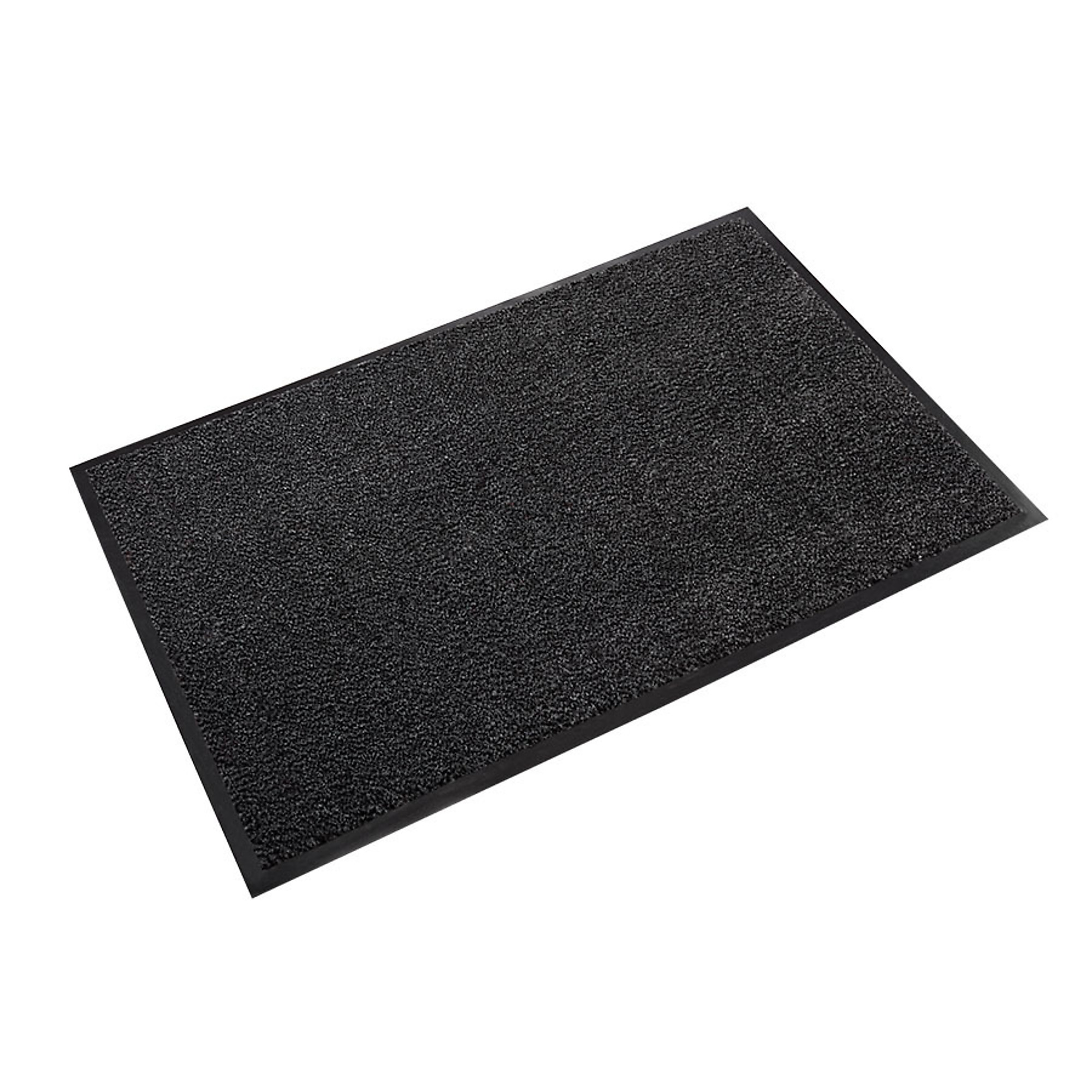 Crown Matting Technologies, Dust-Star 2ft.x3ft. Charcoal, Width 24 in, Length 36 in, Thickness 1/2 in, Model DS 0023CH