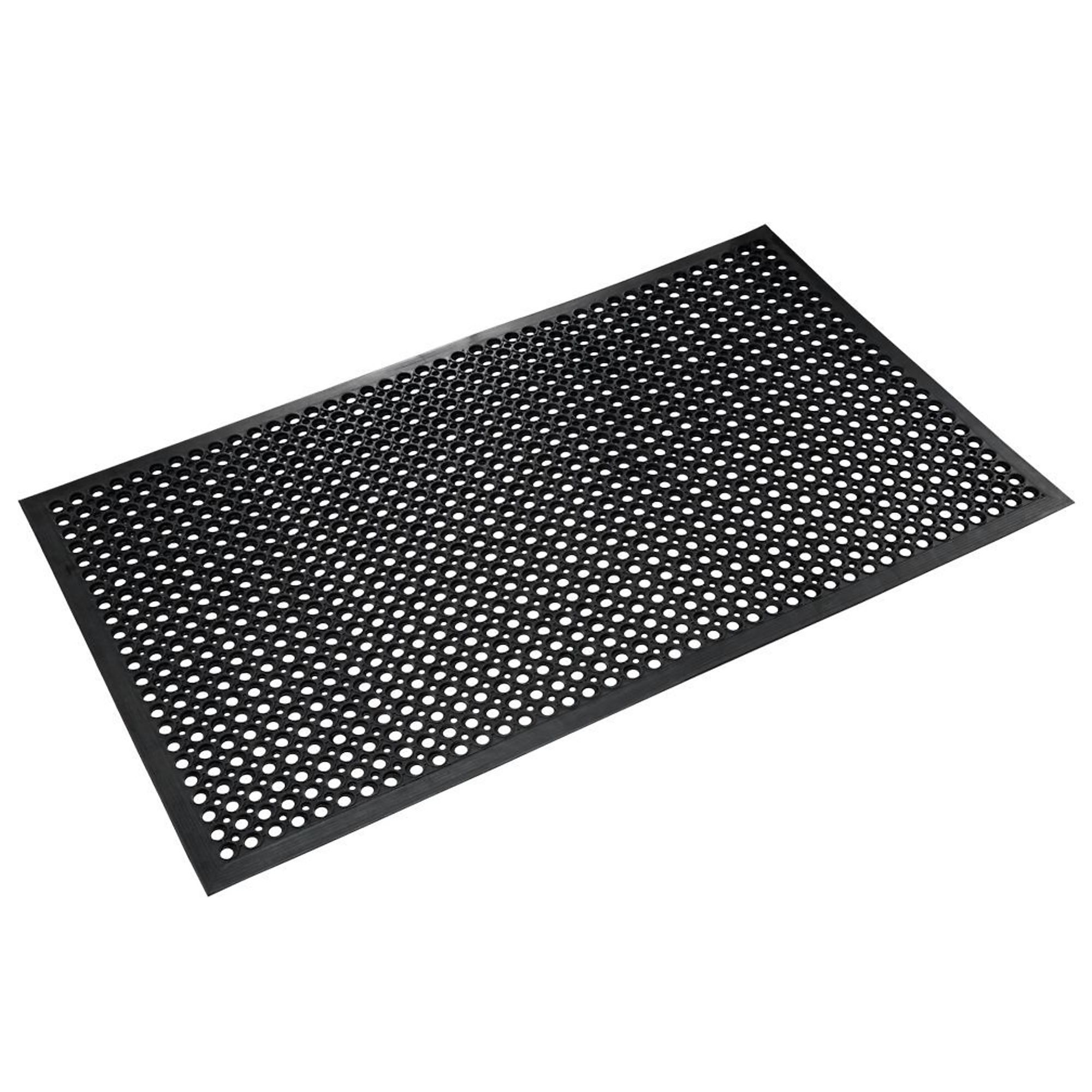 Crown Matting Technologies, Safewalk-Light General Purpose 3ft.x10ft. Black, Width 36 in, Length 120 in, Thickness 1/2 in, Model WS CT31BK