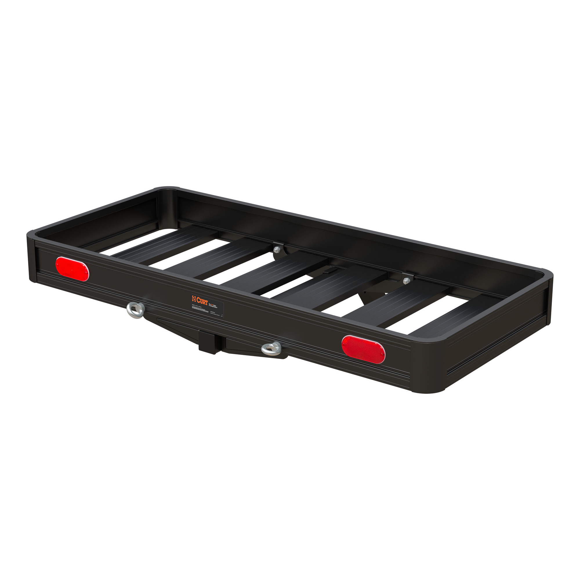 Curt Manufacturing, Activelink Cargo Carrier, Capacity 500 lb, Receiver Size 2 in, Material Aluminum, Model 18415