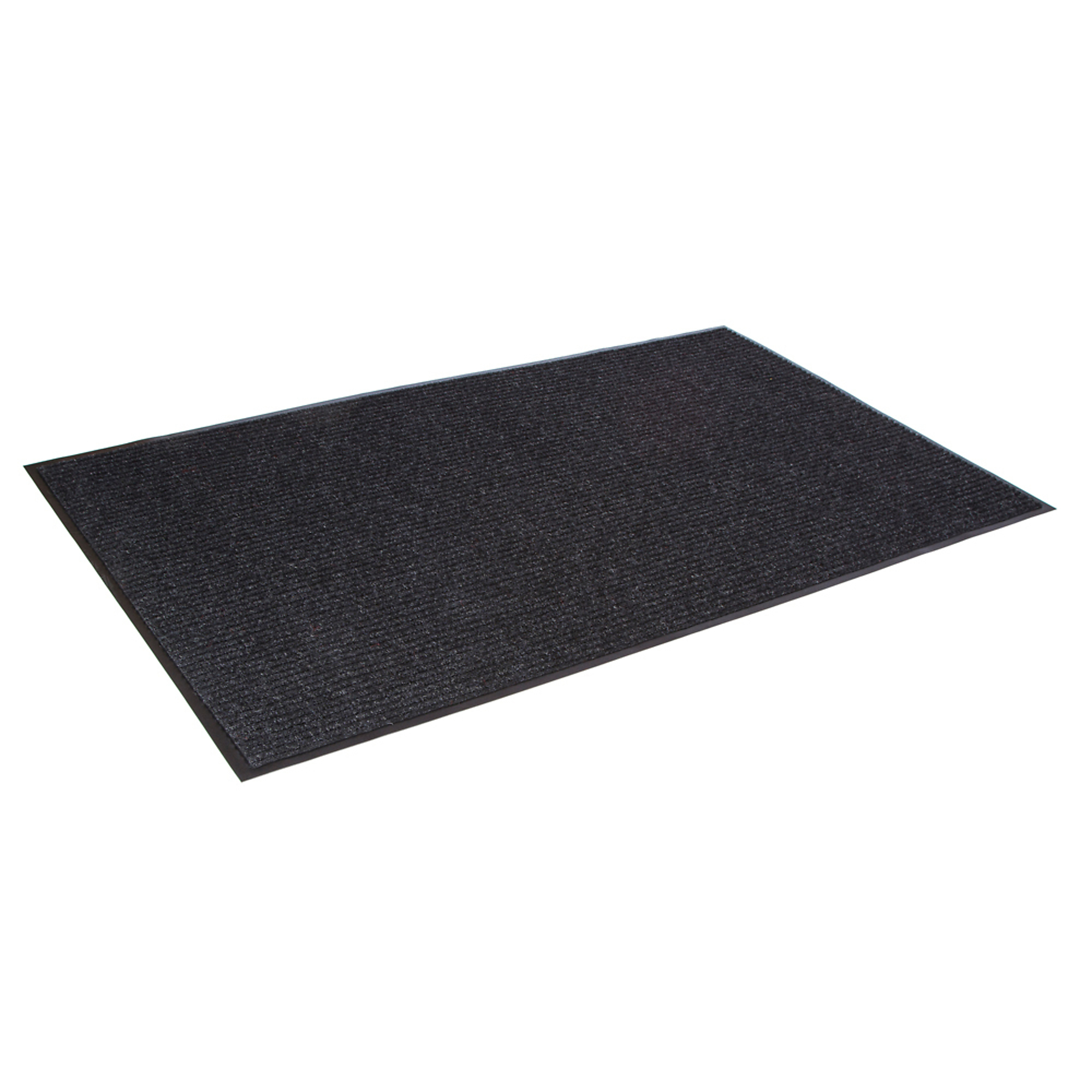 Crown Matting Technologies, Needle-Rib 2ft.x3ft. Charcoal, Width 24 in, Length 36 in, Thickness 5/16 in, Model NR 0023CH