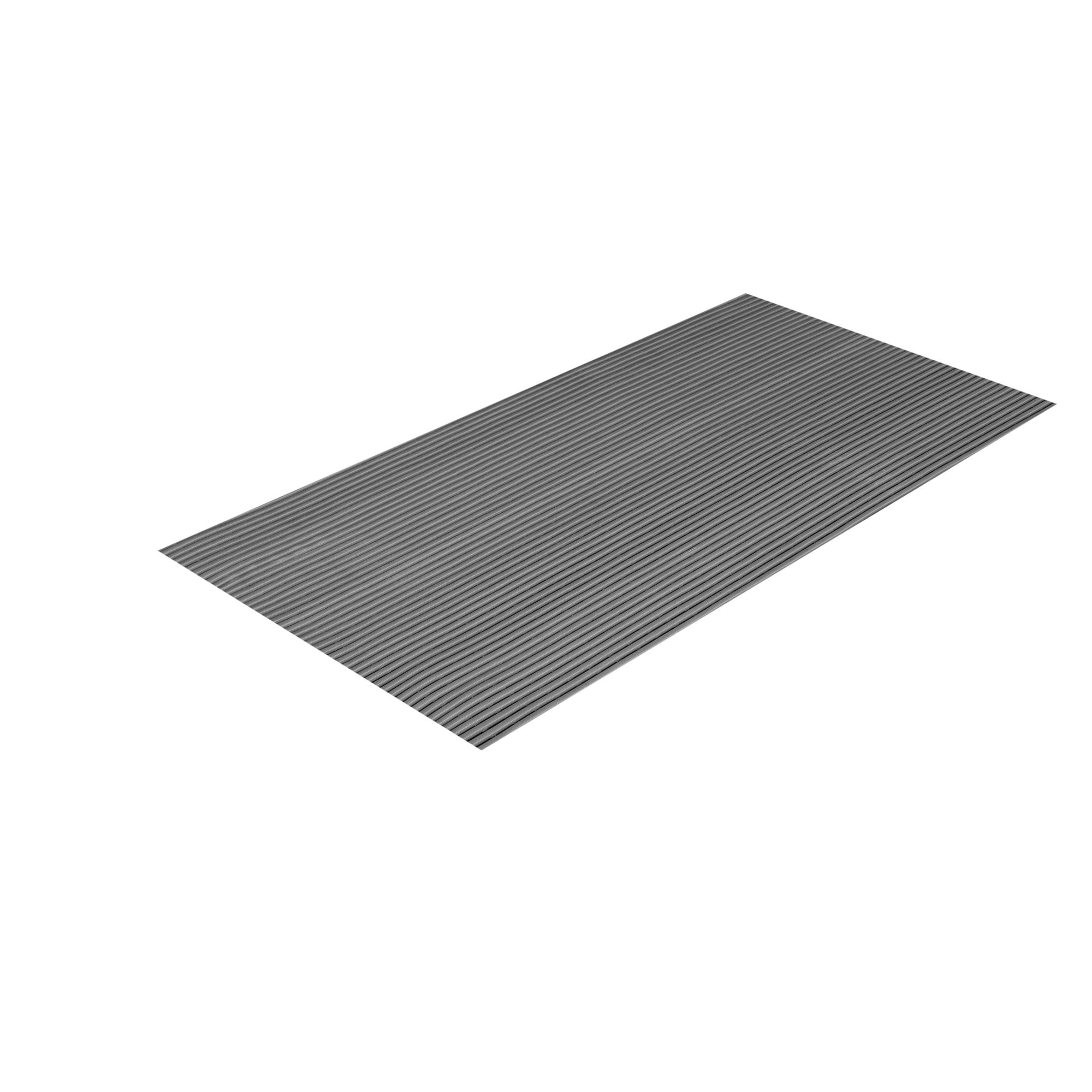 Crown Matting Technologies, Sani-Tred 4ft.x40ft. Charcoal, Width 48 in, Length 480 in, Thickness 15/32 in, Model HVR0048CH