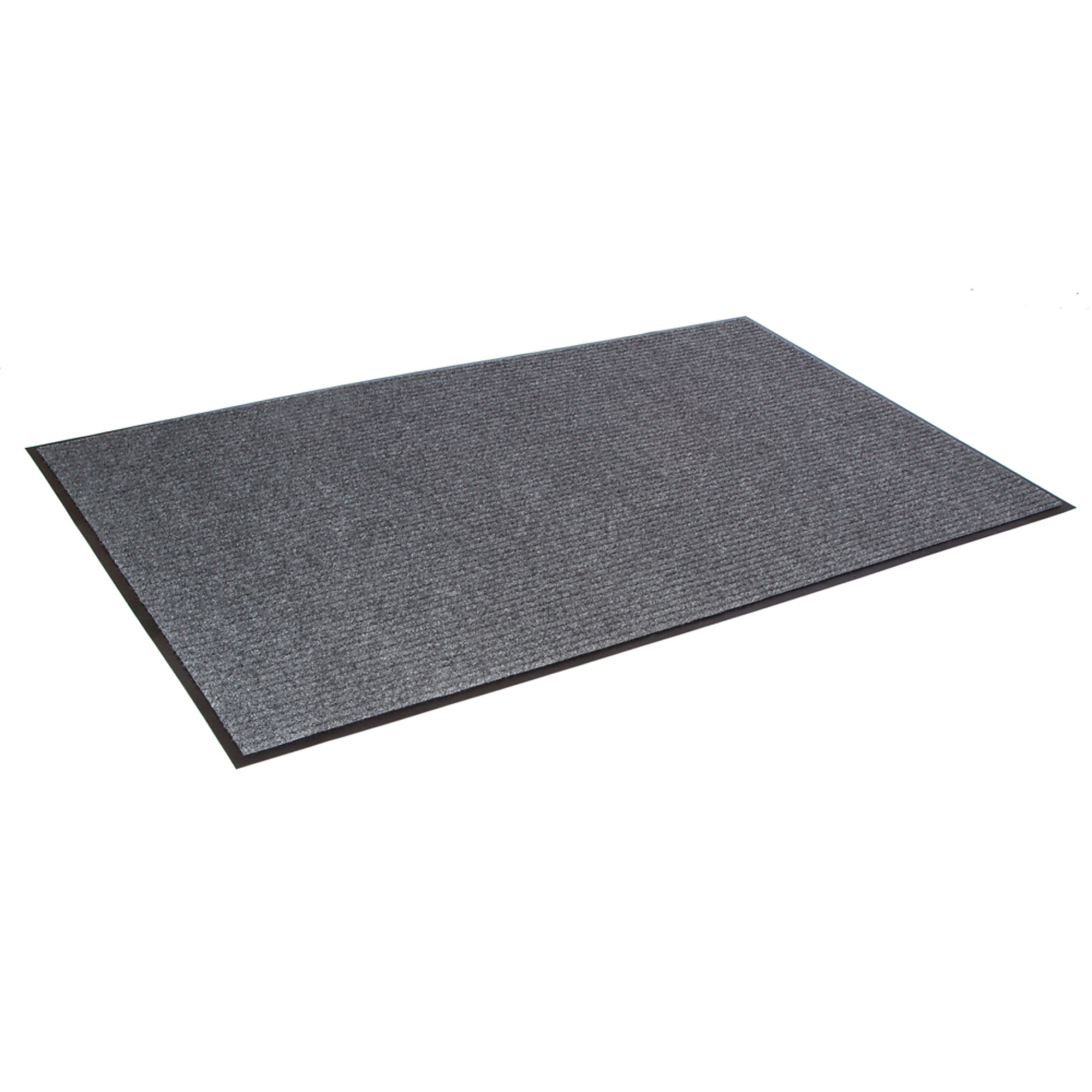 Crown Matting Technologies, Needle-Rib 2ft.x3ft. Gray, Width 24 in, Length 36 in, Thickness 5/16 in, Model NR 0023GY