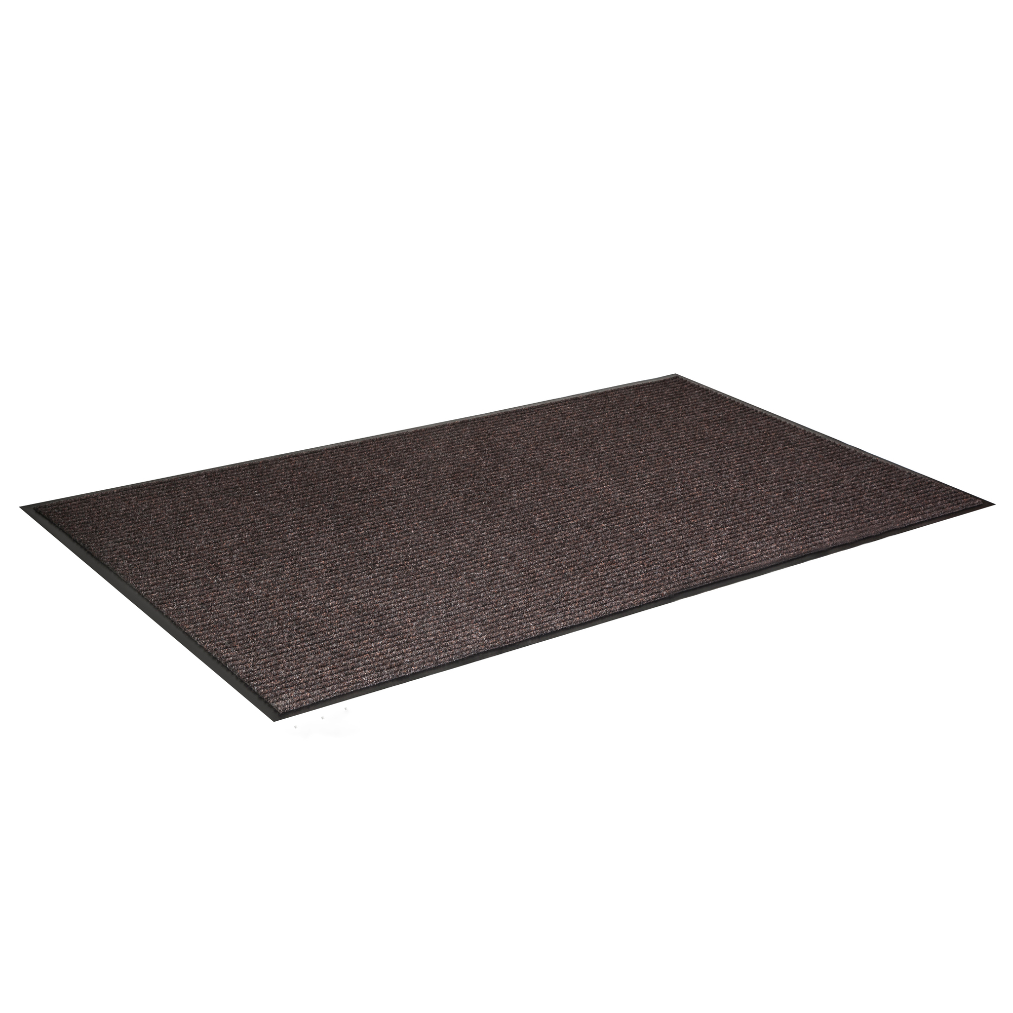 Crown Matting Technologies, Needle-Rib 3ft.x4ft. Brown, Width 36 in, Length 48 in, Thickness 5/16 in, Model NR 0034BR