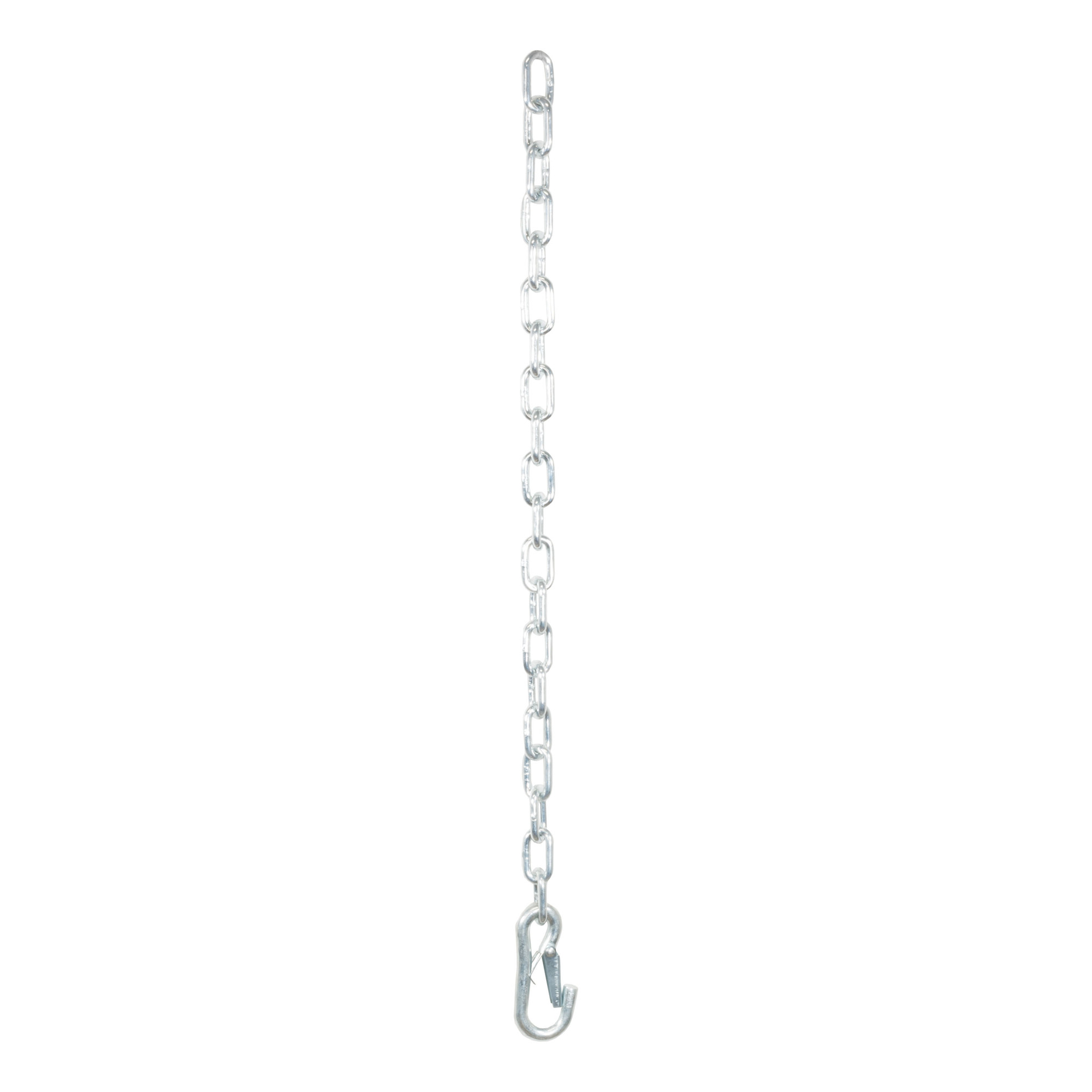 Curt Manufacturing, 27Inch Safety Chain with 1 Snap Hook, Length 35 in, Material Steel, Model 80313