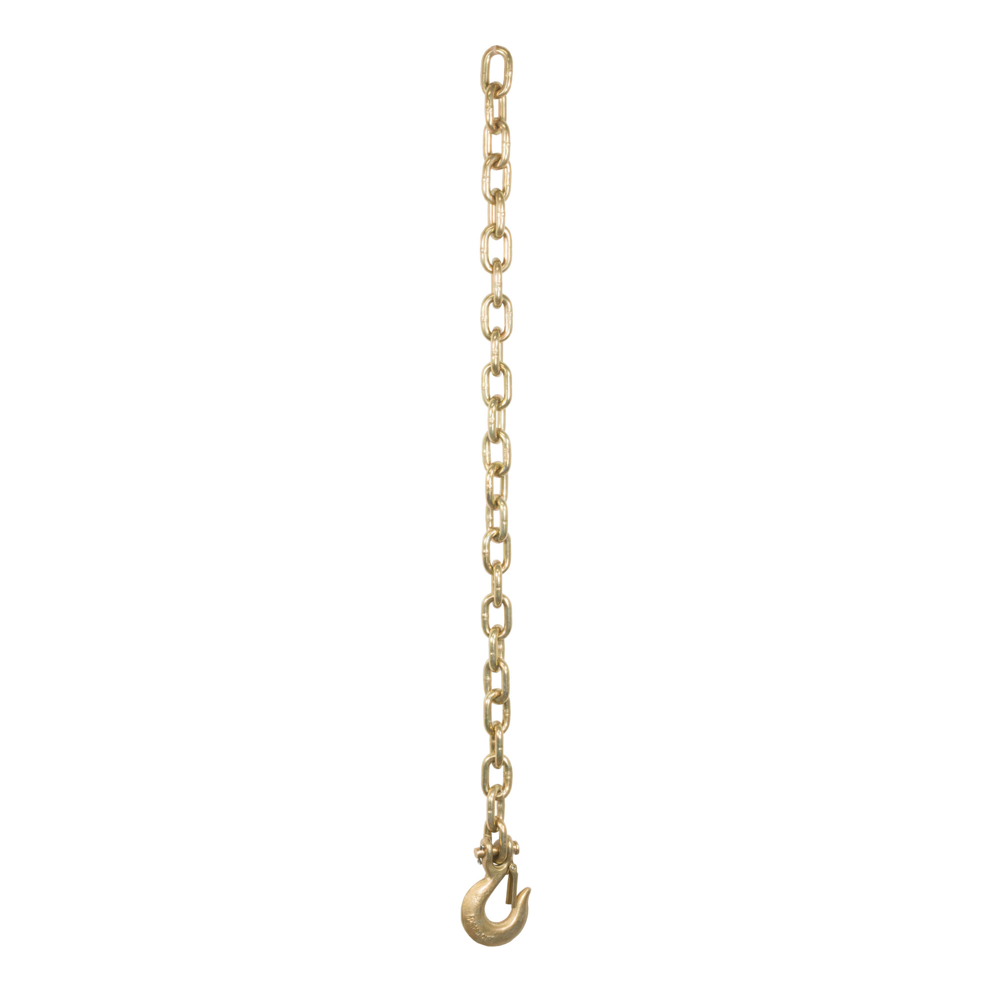 Curt Manufacturing, 35Inch Safety Chain with 1 Clevis Hook, Length 27 in, Material Steel, Model 80304