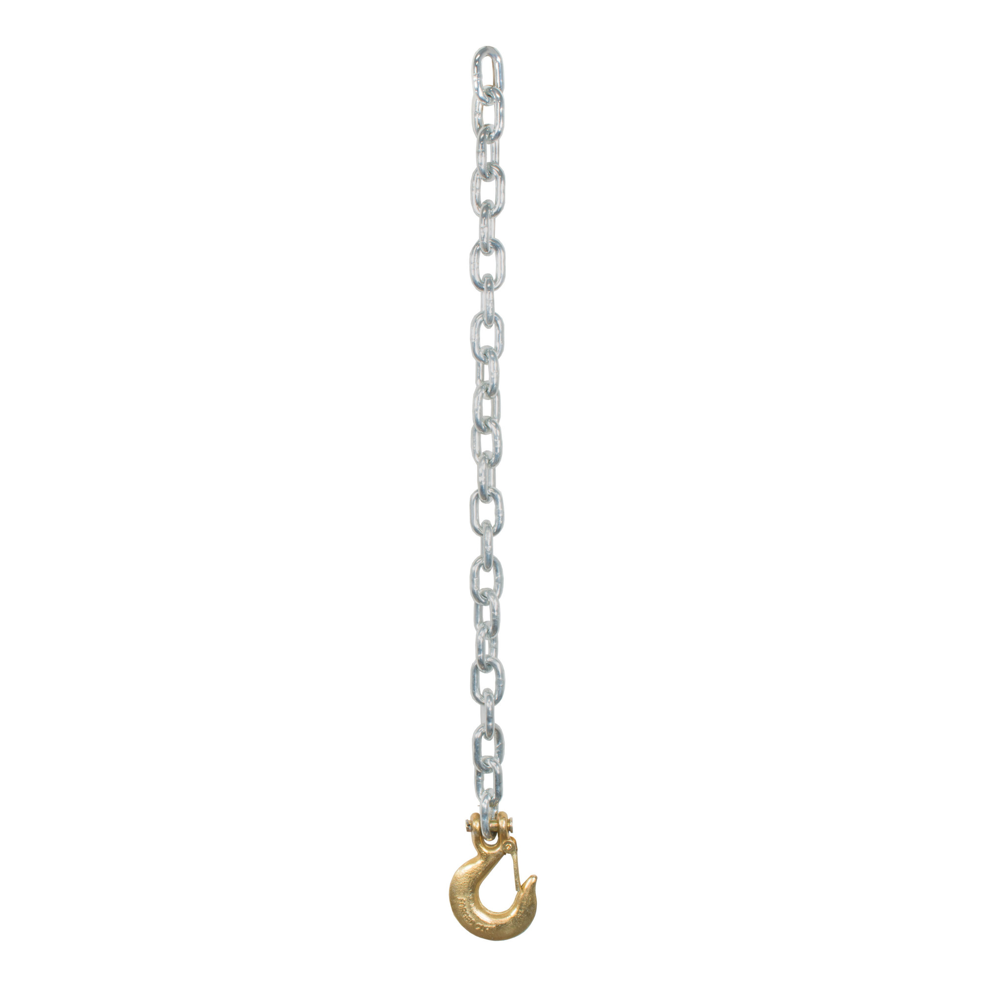 Curt Manufacturing, 35Inch Safety Chain with 1 Clevis Hook, Length 35 in, Material Steel, Model 80315