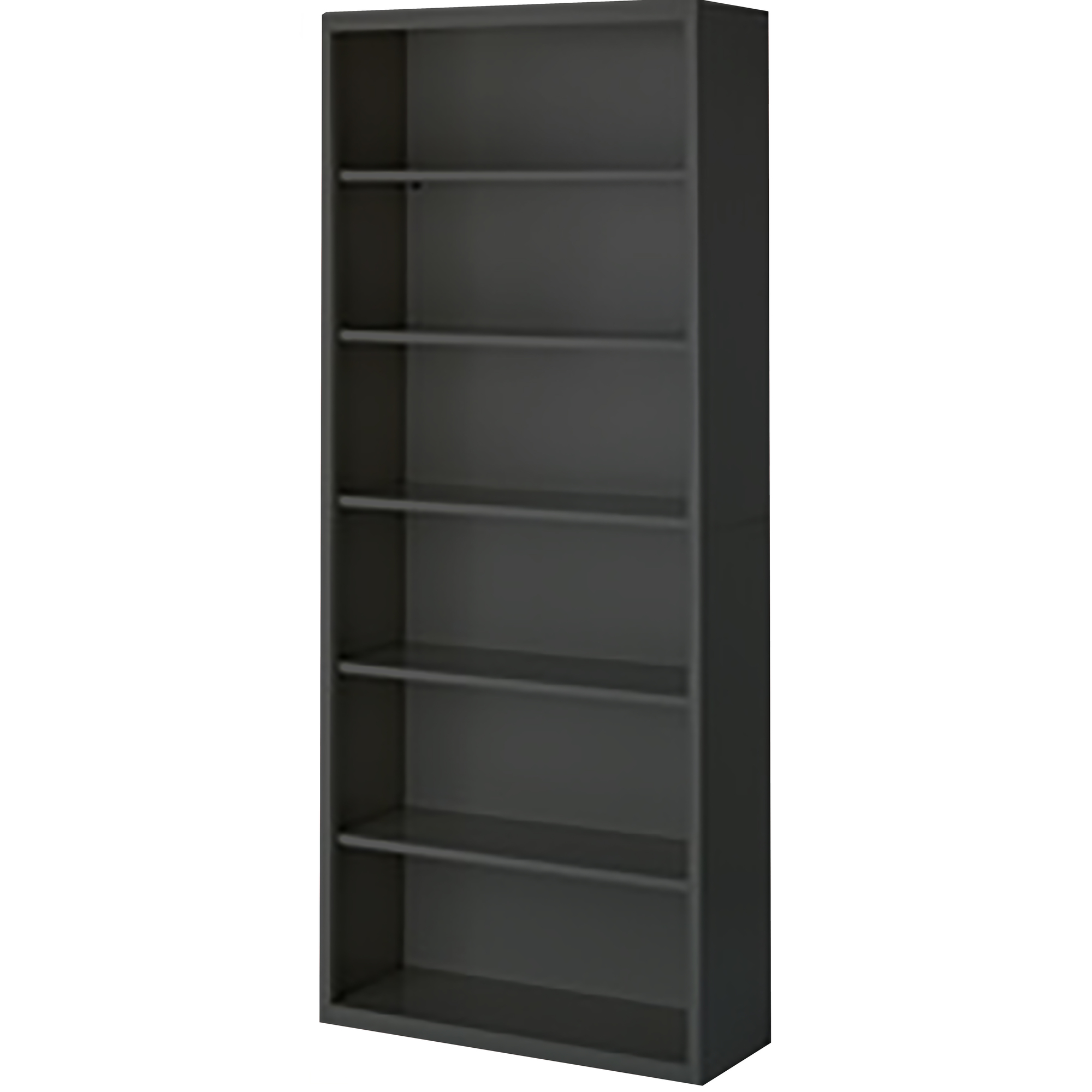 Steel Cabinets USA, 36Inchx18Inchx84Inch Charcoal Bookcase Steel Full Assembled, Height 84 in, Shelves (qty.) 6, Material Steel, Model BCA-368418-C