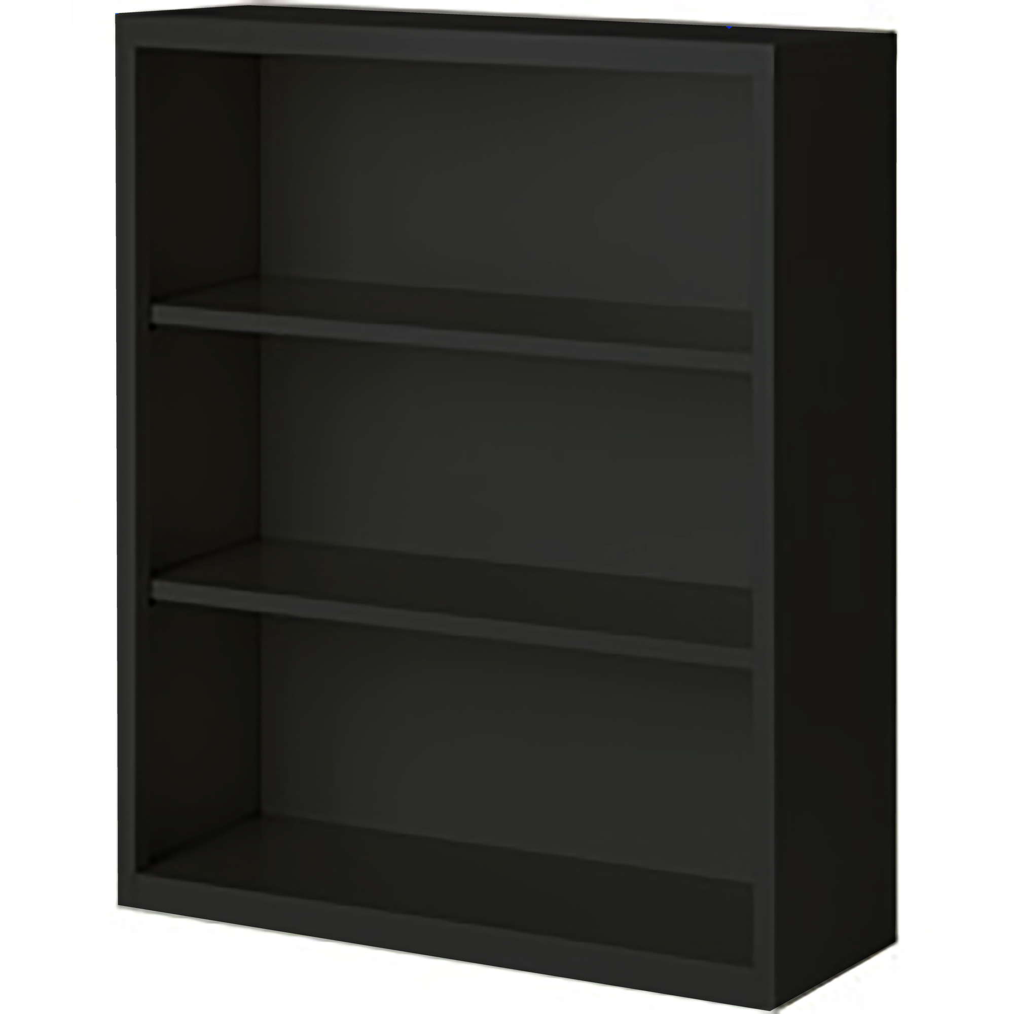 Steel Cabinets USA, 36Inchx13Inchx42Inch Black Bookcase Steel Fully Assembled, Height 42 in, Shelves (qty.) 3, Material Steel, Model BCA-364213-B