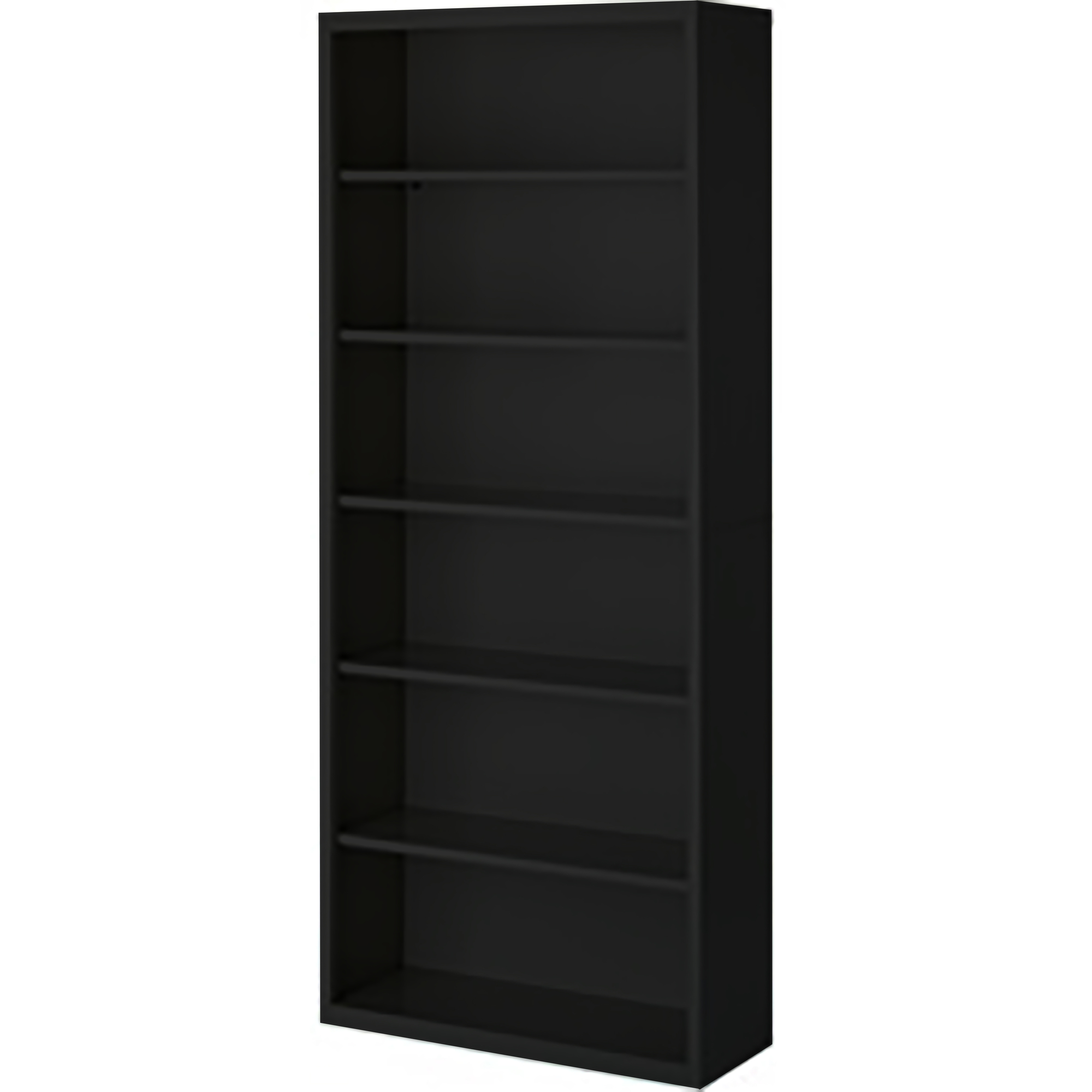 36Inchx18Inchx84Inch Black Bookcase Steel Fully Assembled, Height 84 in, Shelves (qty.) 6, Material Steel, Model - Steel Cabinets USA BCA-368418-B