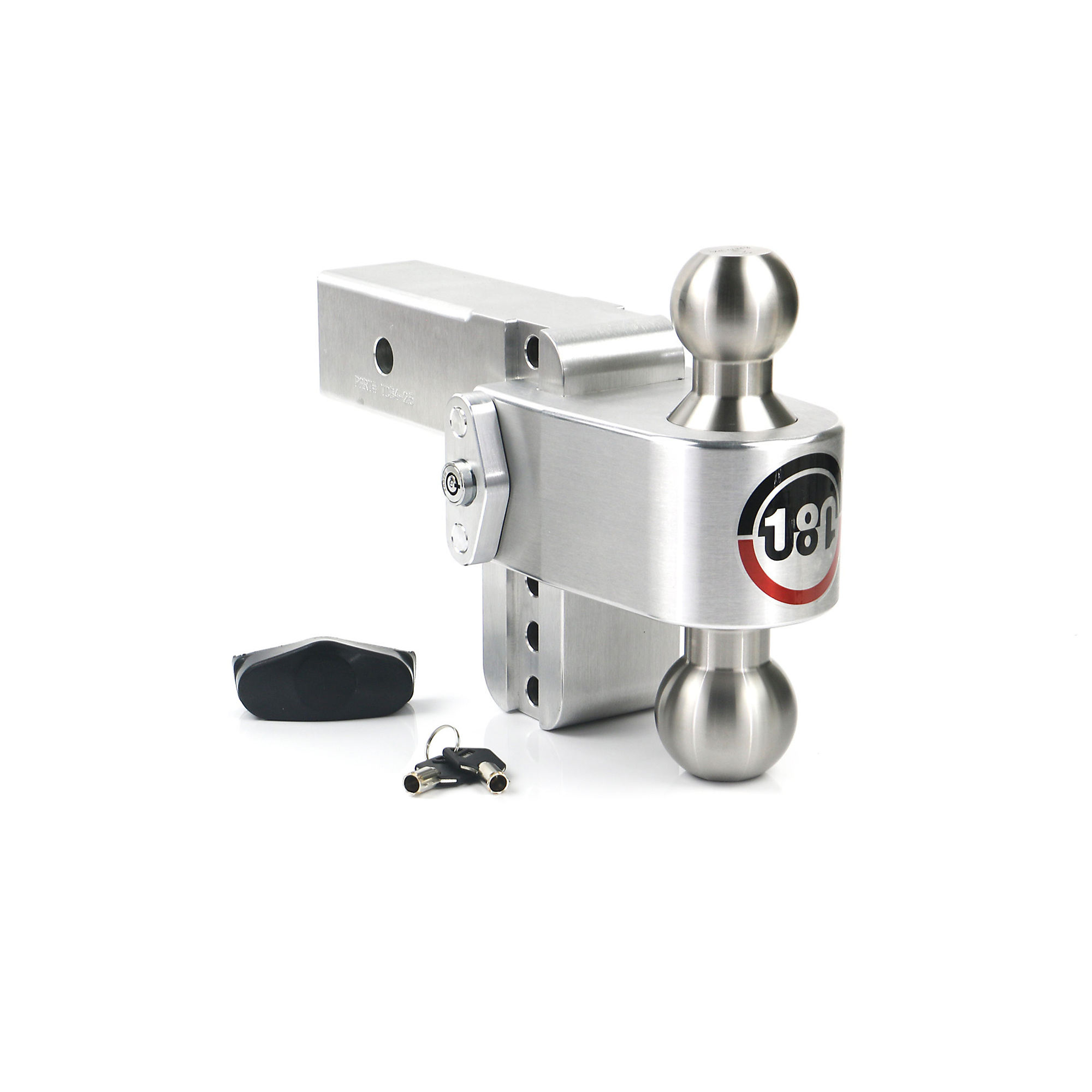 Weigh-Safe, TB 4Inch Drop w/ 2.5Inch Shank (8K/18.5K), Gross Towing Weight 18500 lb, Ball Diameter Multiple in, Class Rating N/A, Model LTB4-2.5
