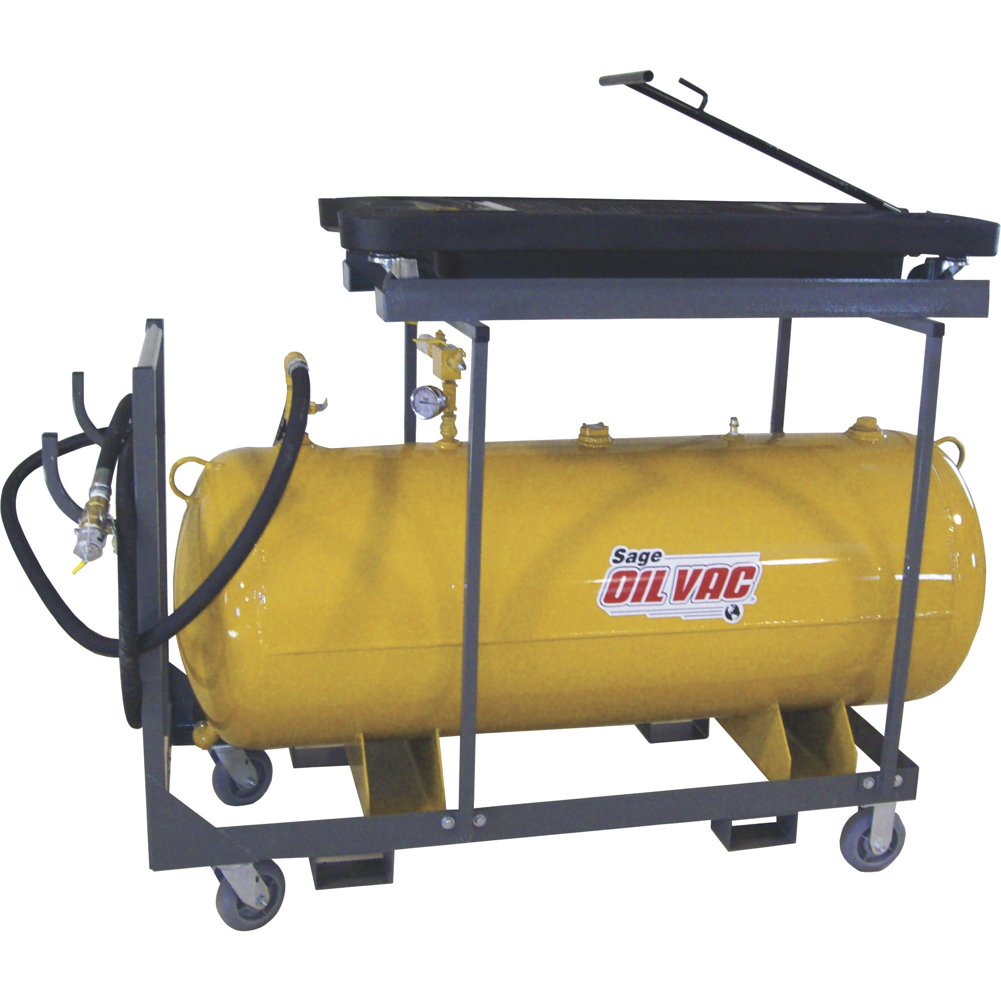 Sage Oil Vac Fluid Recovery System â 120-Gal. Tank, Model 30120V