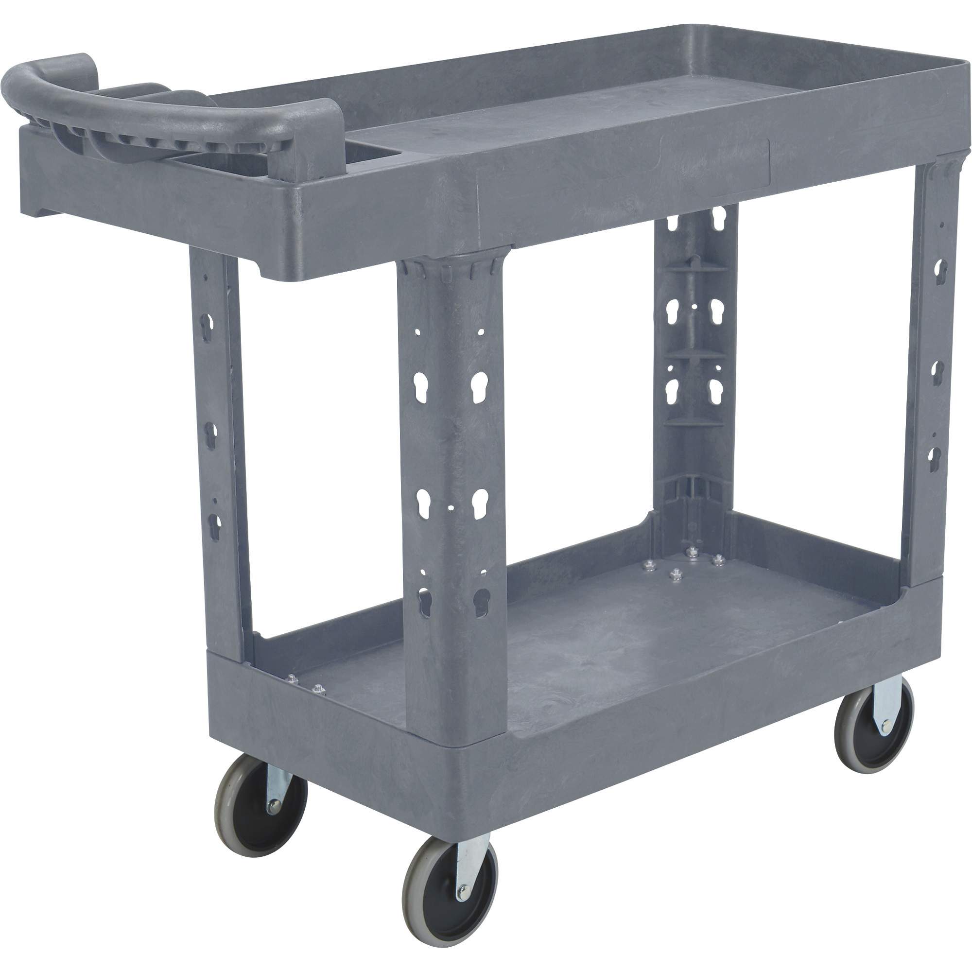 Strongway 500-Lb. Utility Cart with Ergonomic Handle â 40 3/8Inch D x 17 5/16Inch W x 34 5/8Inch H