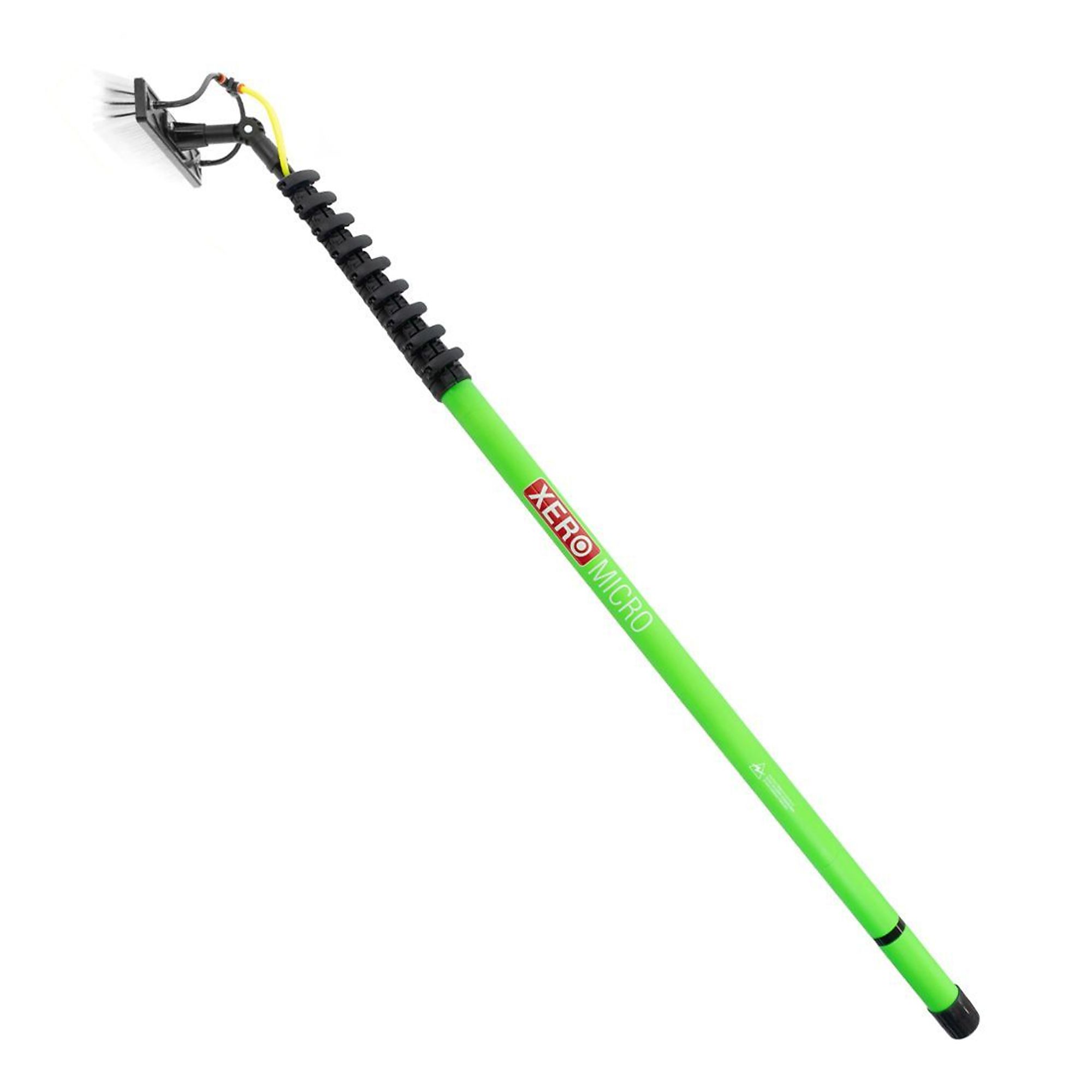 XERO, Micro Basic Water Fed Pole - Neon Green 30ft., Model 209-20-562