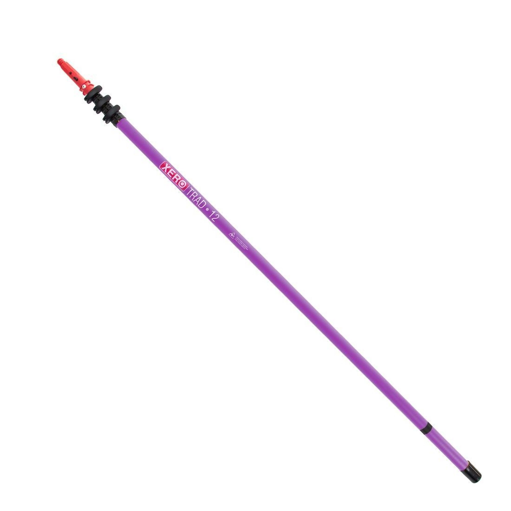 XERO, Trad Pole 2.0 Unger Tip - Electric Purple 12ft., Model 209-20-551