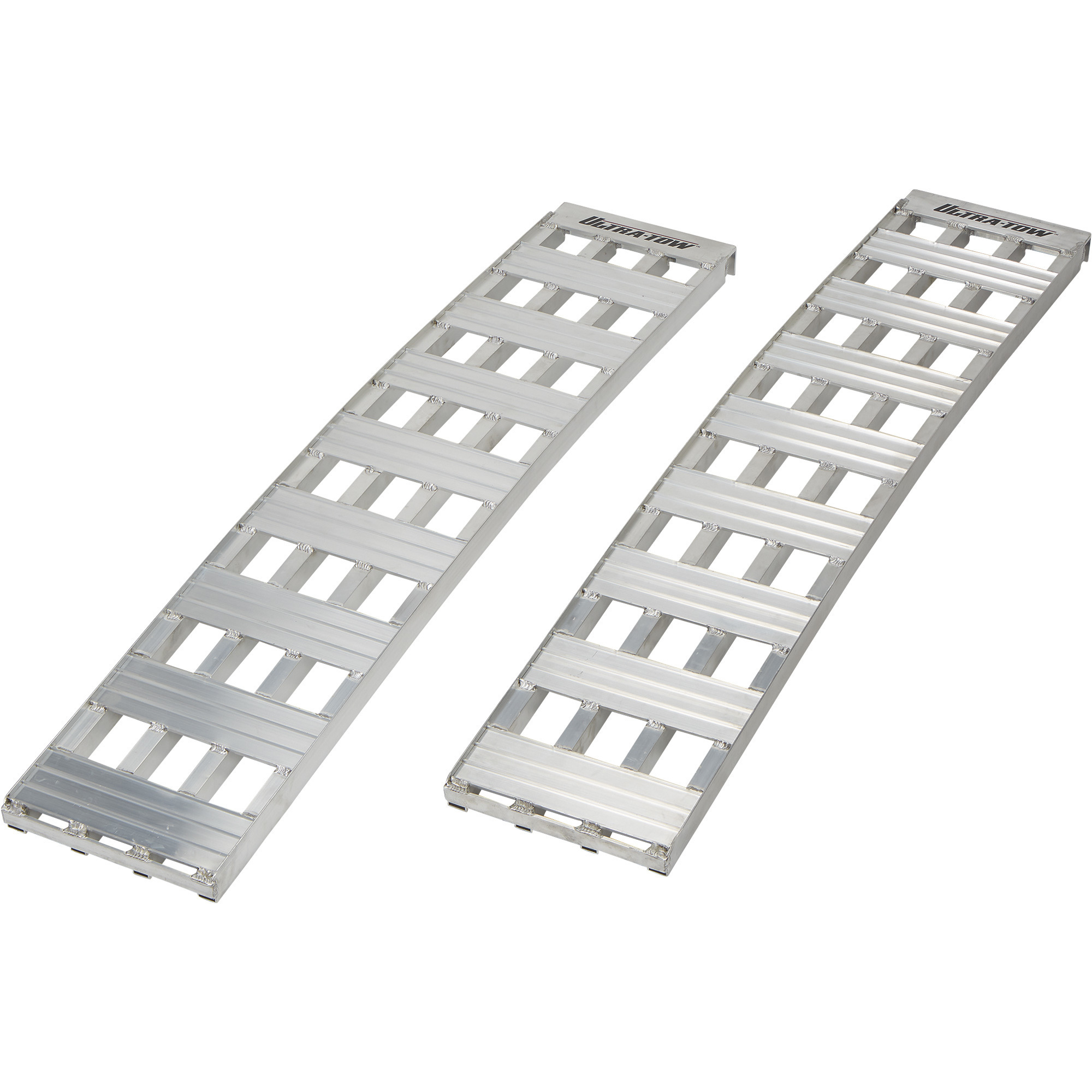 Ultra-Tow Heavy-Duty Arched Aluminum Loading Ramp Set — 5000-Lb. Capacity, 5Ft. L -  10102104