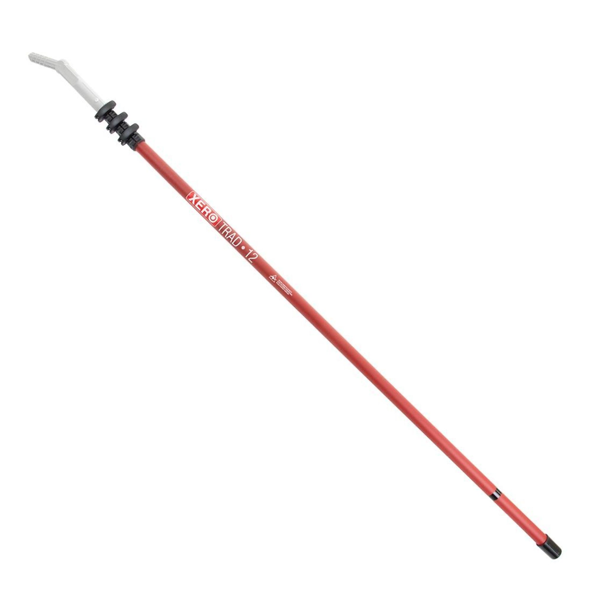 XERO, Trad Pole 2.0 Wagtail Pole Tip - Red 12ft., Model 209-20-360