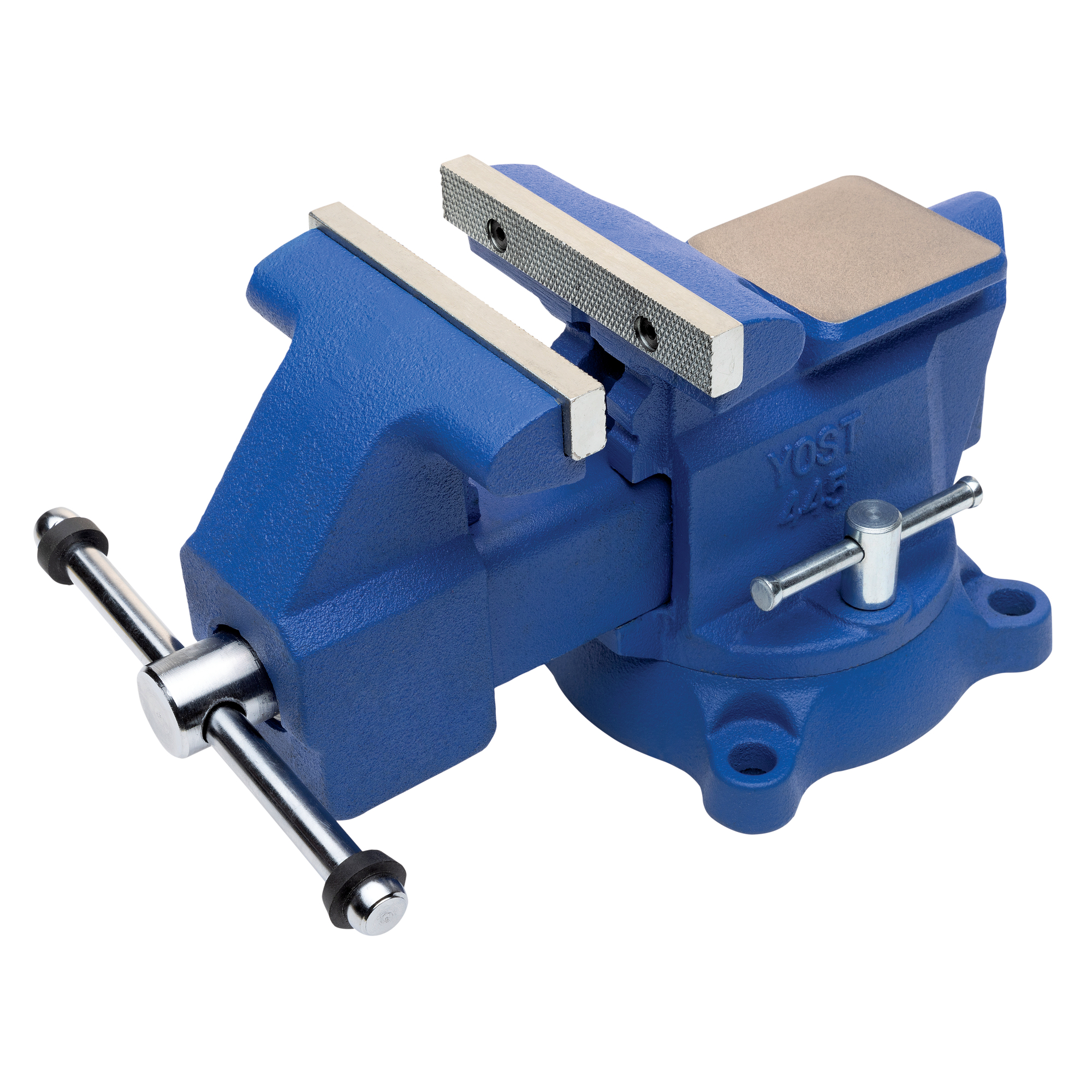 Yost Vises, 4.5Inch Utility Bench Vise, Jaw Width 4.5 in, Jaw Capacity 4 in, Material Cast Iron, Model 445 -  56411
