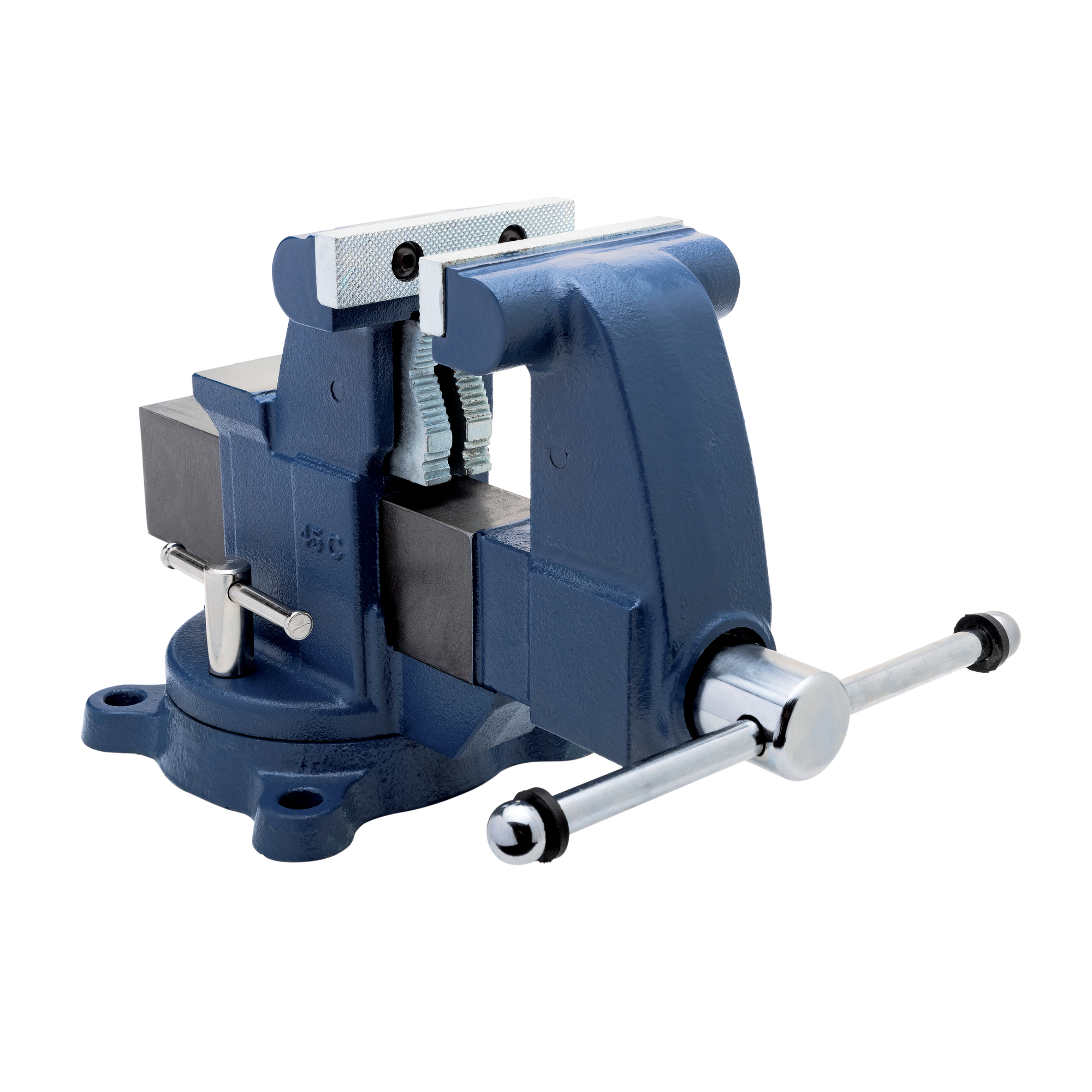 Yost Vises, 4.5Inch Tradesman Combo Vise, Jaw Width 4.5 in, Jaw Capacity 4.5 in, Material Ductile Iron, Model 45C