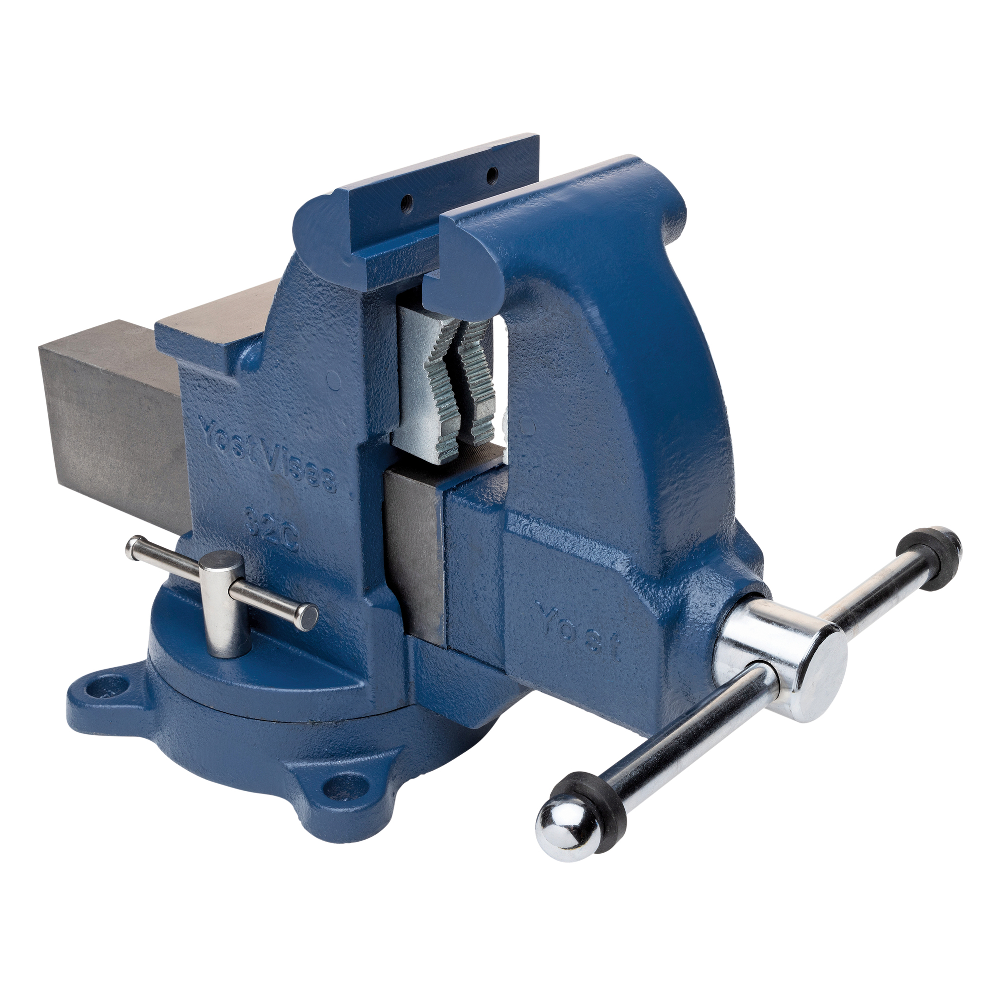 Yost Vises, 4.5Inch HD Combo Vise, Jaw Width 4.5 in, Jaw Capacity 6 in, Material Ductile Iron, Model 32C -  56389