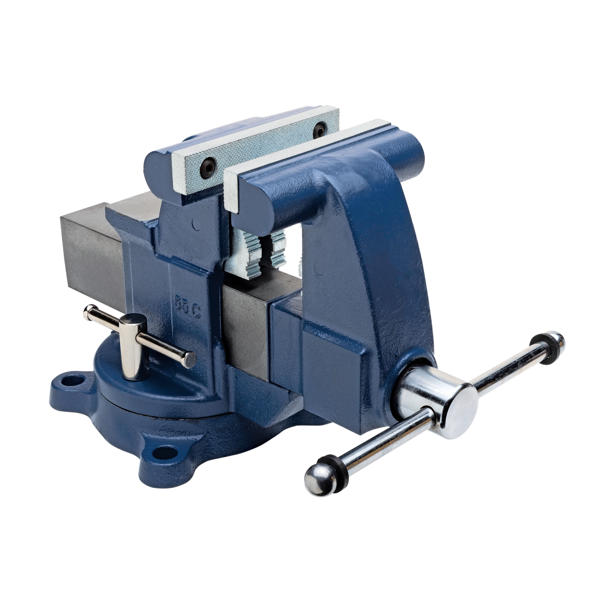 Yost Vises, 5.5Inch Tradesman Combo Vise, Jaw Width 5.5 in, Jaw Capacity 5 in, Material Ductile Iron, Model 55C