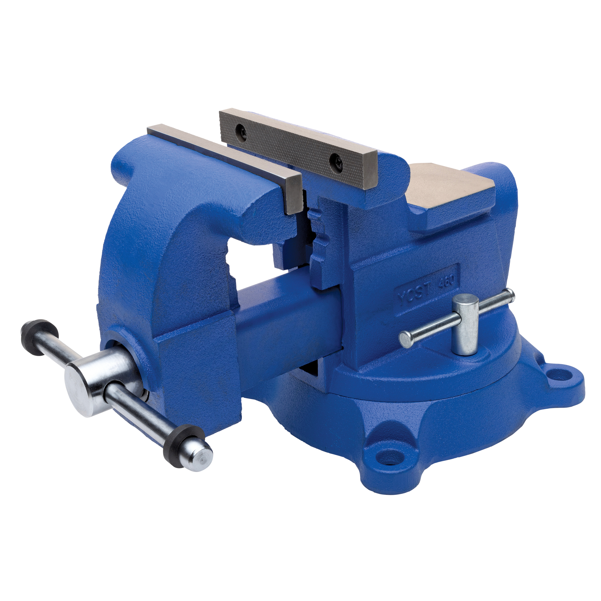 Yost Vises, 6Inch Utility Bench Vise, Jaw Width 6 in, Jaw Capacity 6 in, Material Cast Iron, Model 460