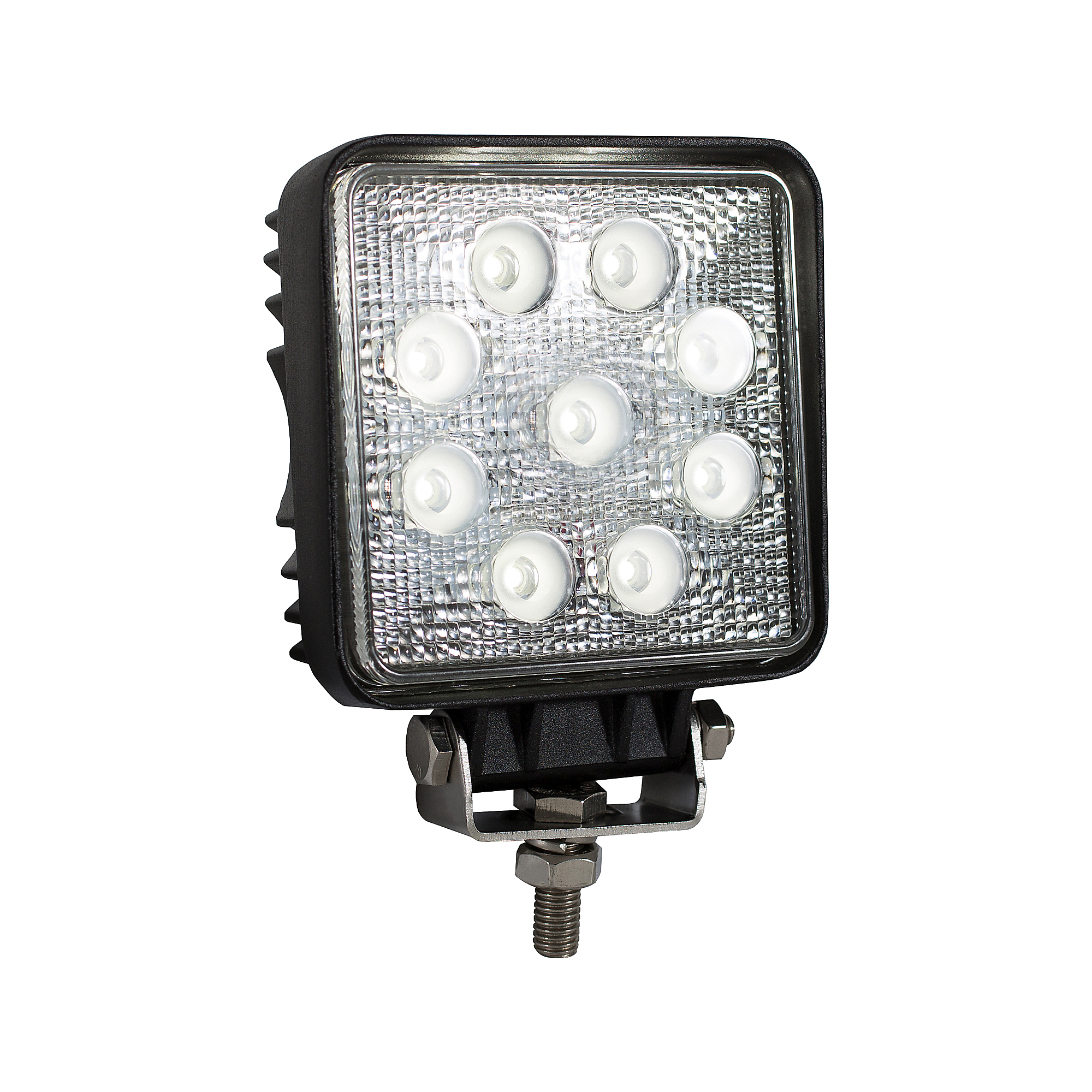 Buyers Products, 4Inch Square LED Spot Light, Light Type LED, Lens Color Clear, Included (qty.) 1 Model 1492134