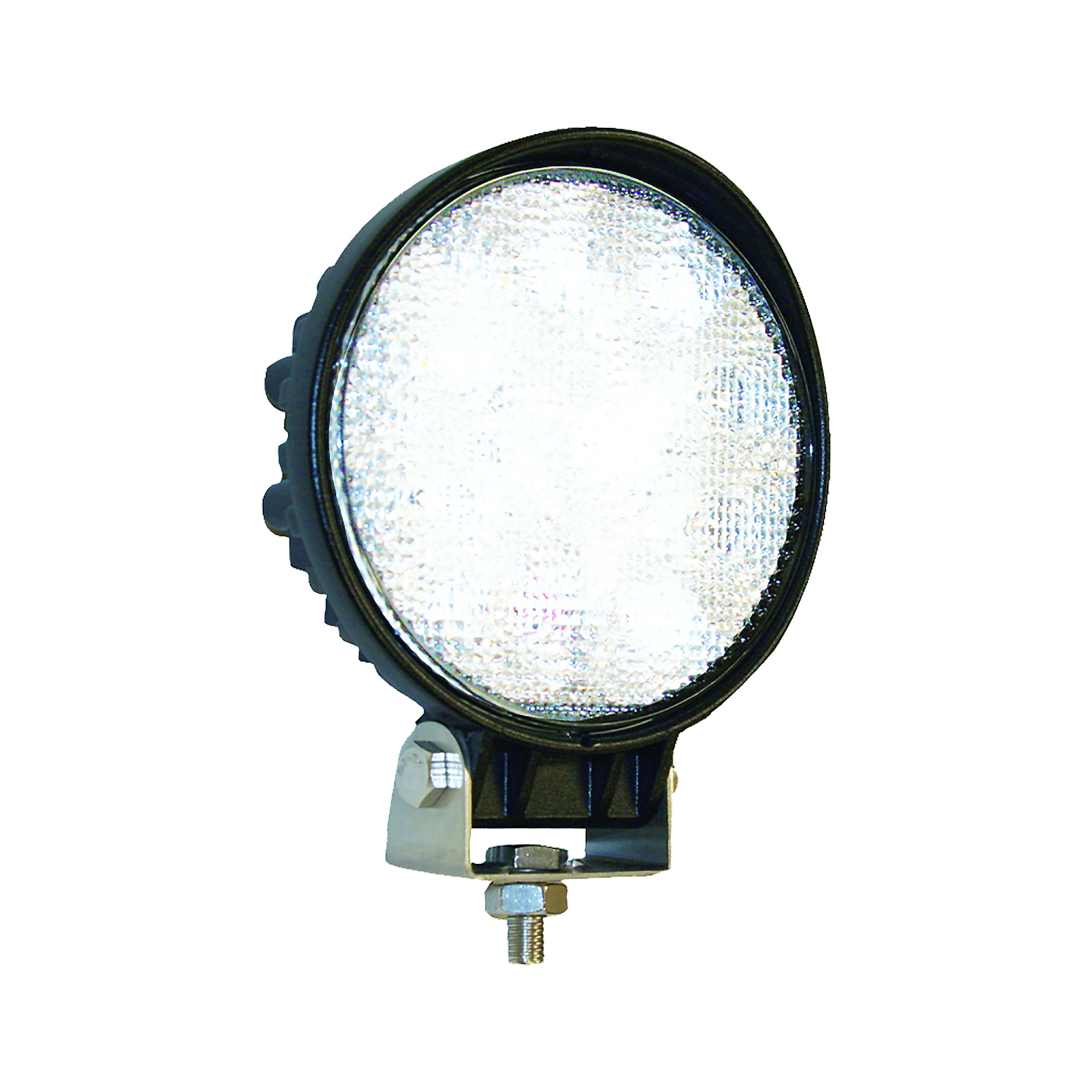 Buyers Products, 4Inch Wide Round LED Clear Flood Light, Light Type LED, Lens Color Clear, Included (qty.) 1 Model 1492114
