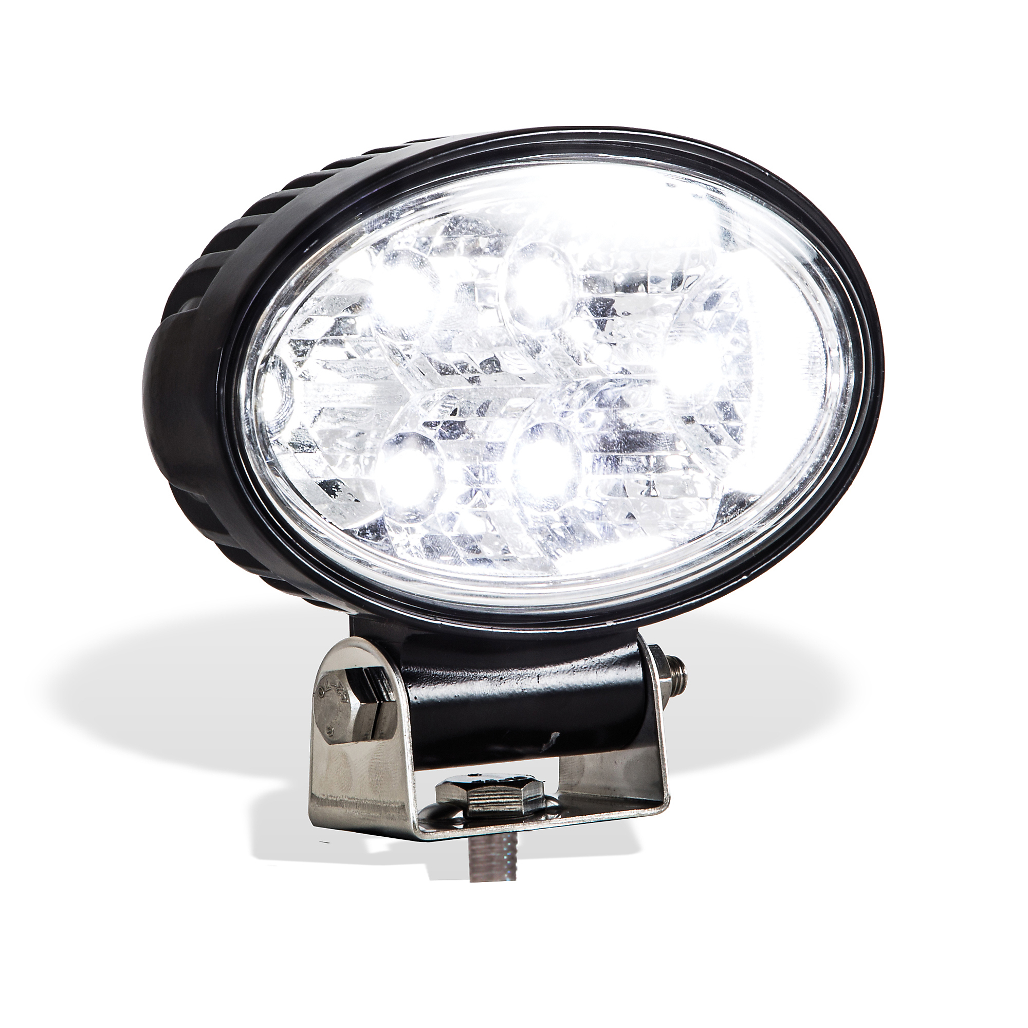 Buyers Products, 5.5Inch LED Clear Oval Flood Light, Light Type LED, Lens Color Clear, Included (qty.) 1 Model 1492113