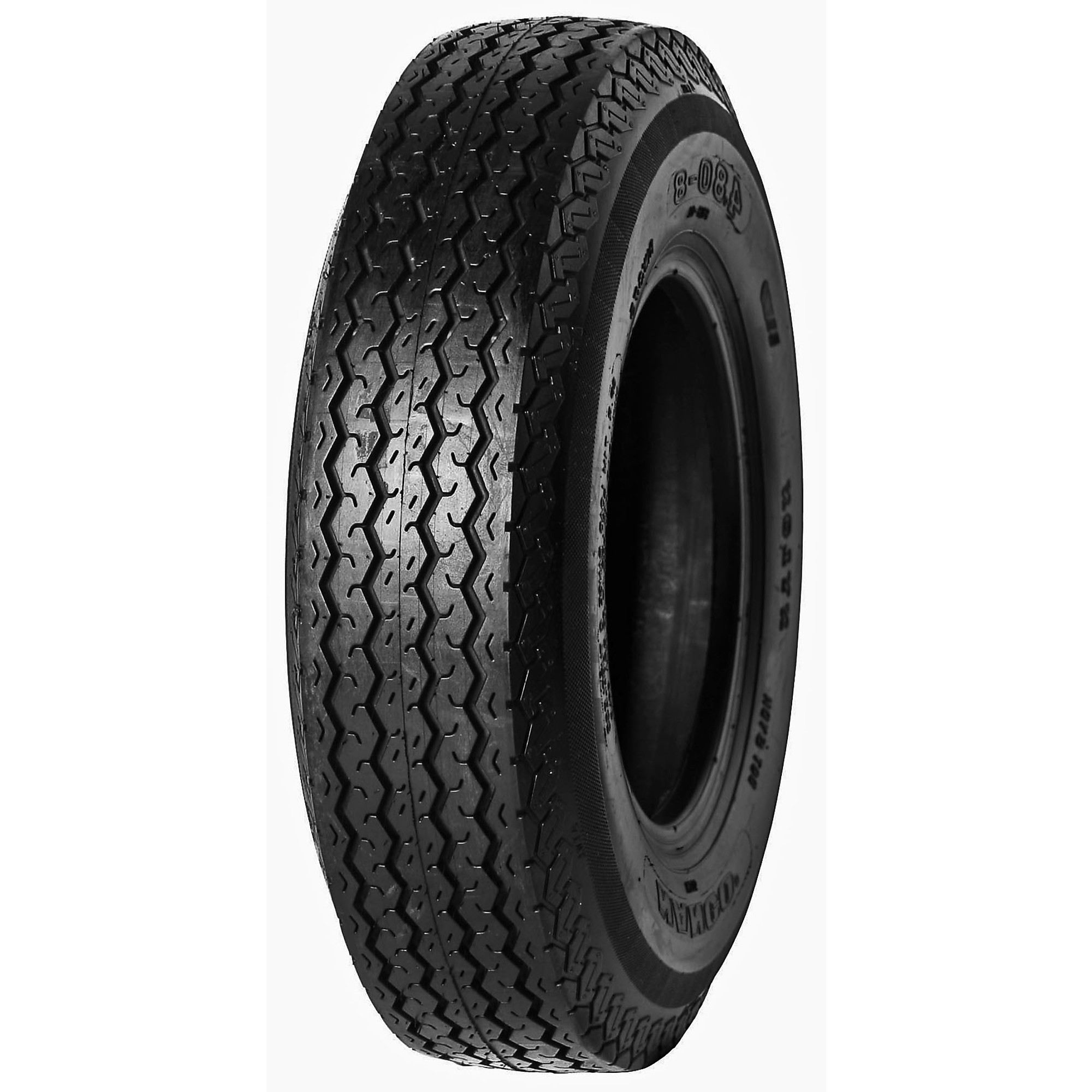 HI-RUN, Highway Trailer Tire, Bias-ply, Tire Size 4.80-8 Load Range Rating C, Model WD1003