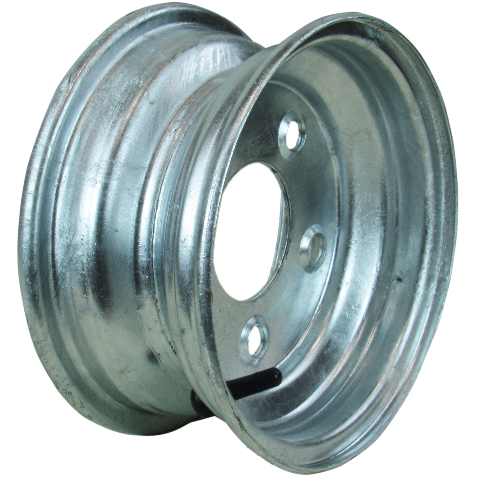 HI-RUN, Galvanized Steel Wheel for Highway Trailer, Tire Size 8X3.75 5-4.5, Bolt Holes (qty.) 5, Model NB2009