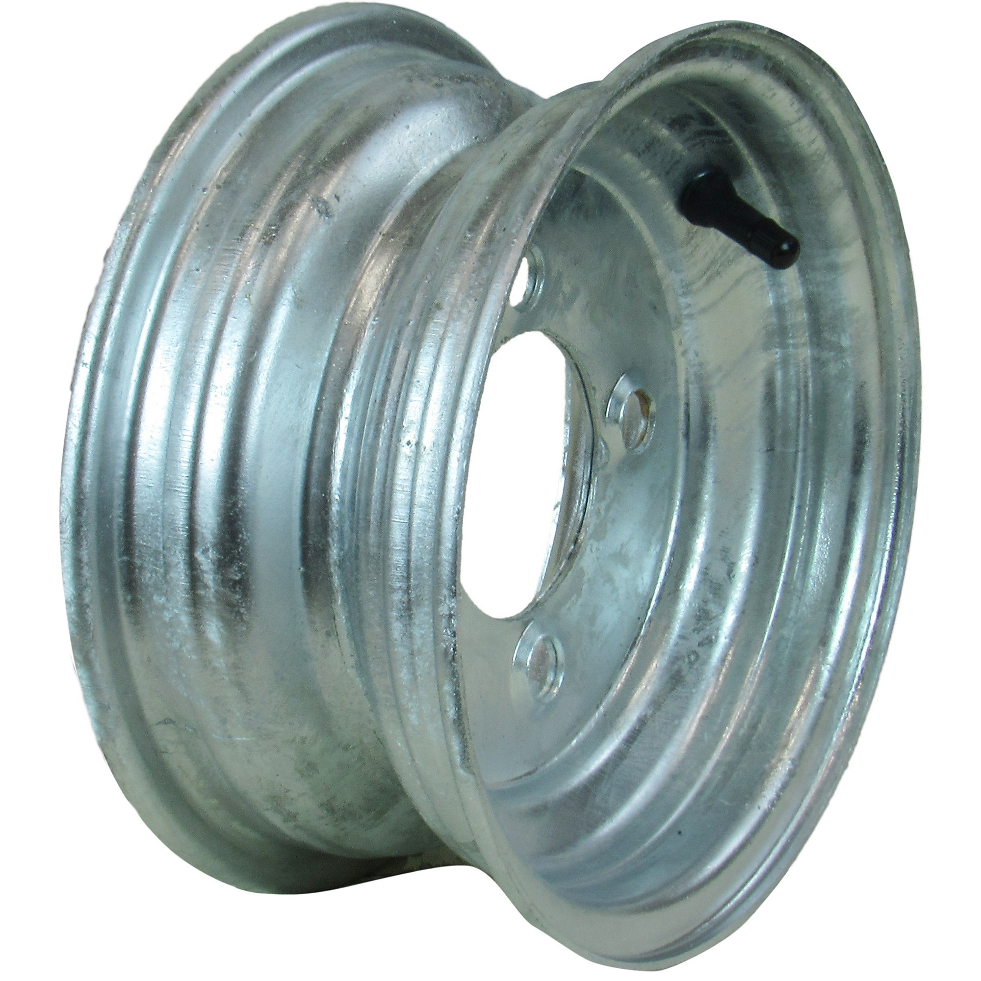 HI-RUN, Galvanized Steel Wheel for Highway Trailer, Tire Size 8X3.75 4-4, Bolt Holes (qty.) 4, Model NB2008