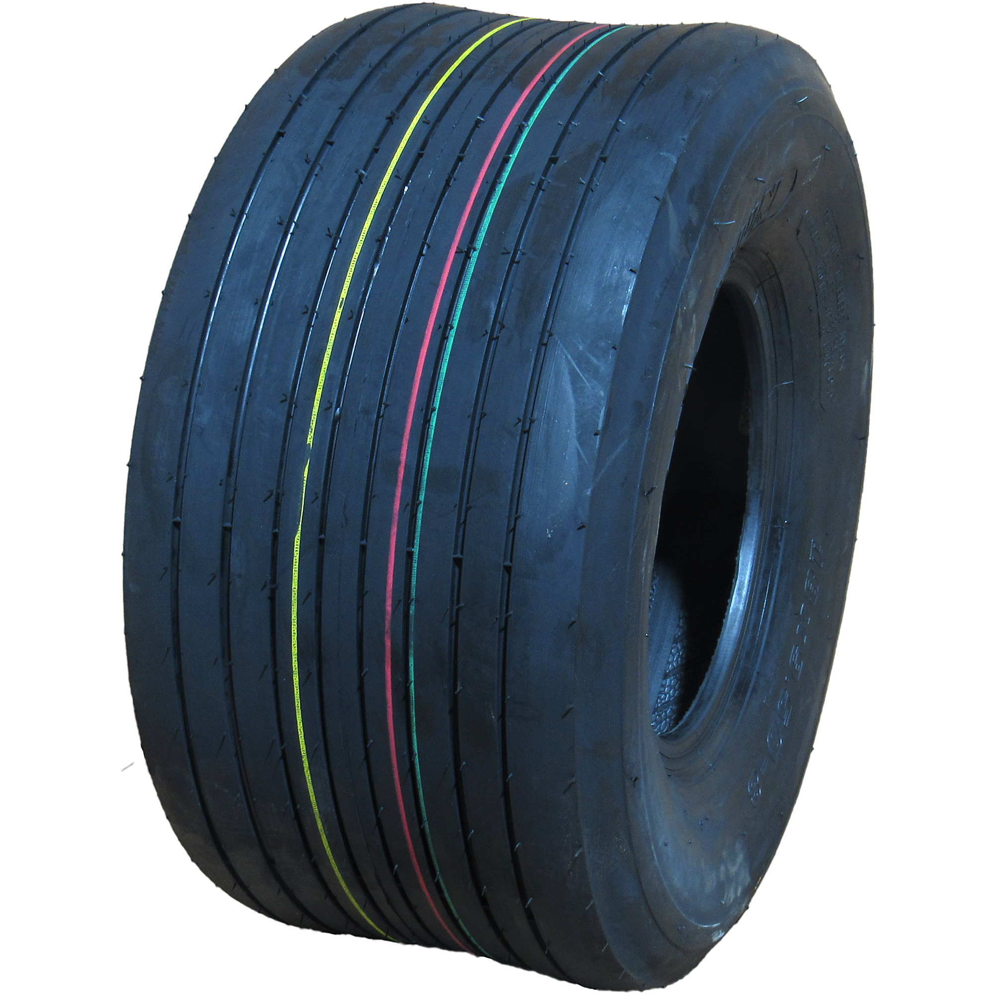 HI-RUN, Lawn Garden Tire, SU08 Rib, Tire Size 18X9.50-8 Load Range Rating B, Model WD1293