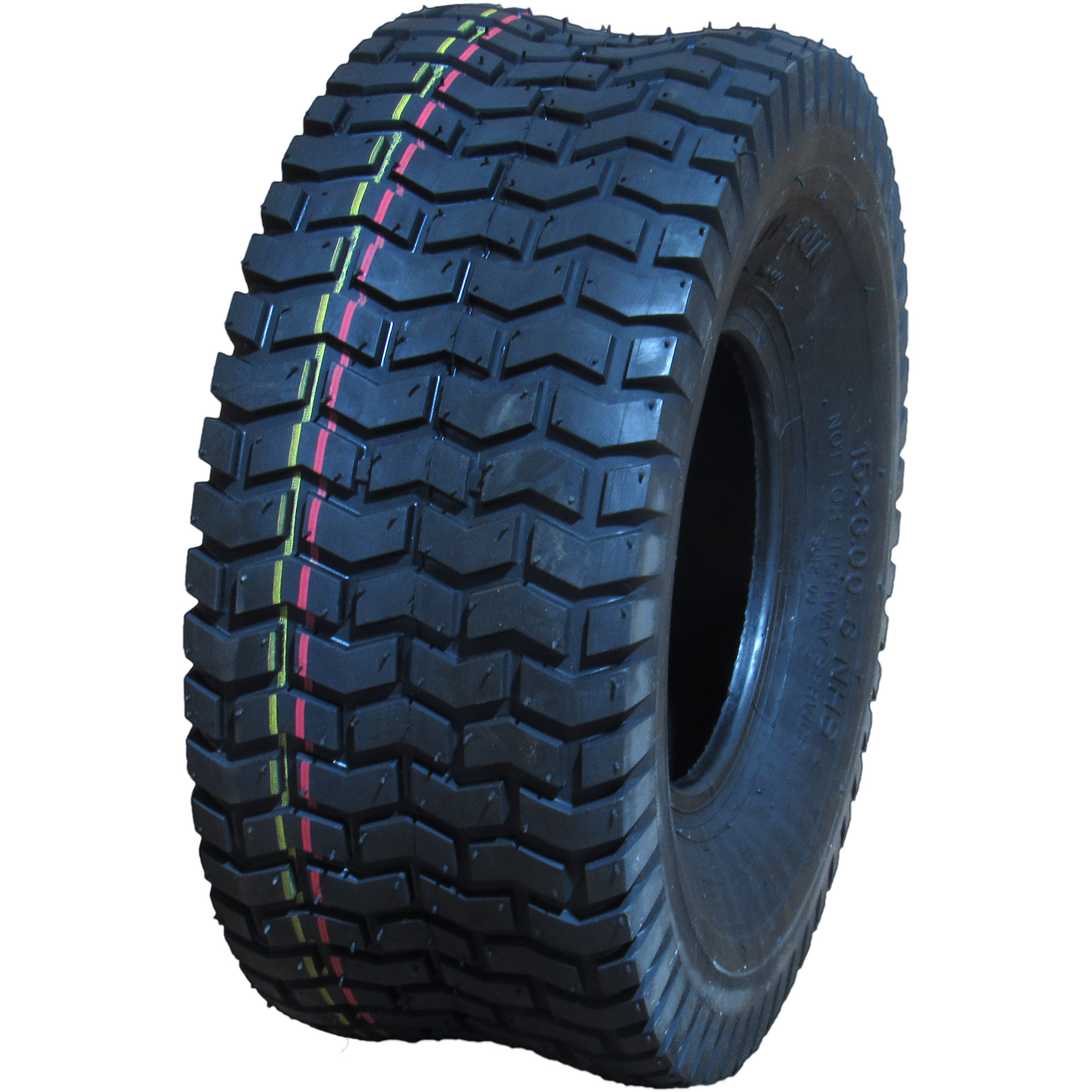 HI-RUN, Lawn Garden Tire, SU12 Turf II, Tire Size 15X6.00-6 Load Range Rating A, Model WD1094