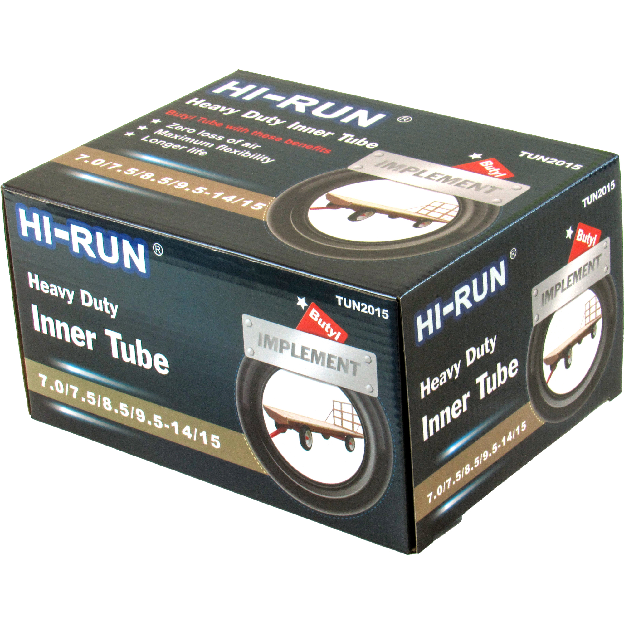 HI-RUN, Tube 7.0/7.5/8.5/9.5-14/15 (TR13) Float Implement, Fits Rim Size 14 in, Included (qty.) 1 Model TUN2015