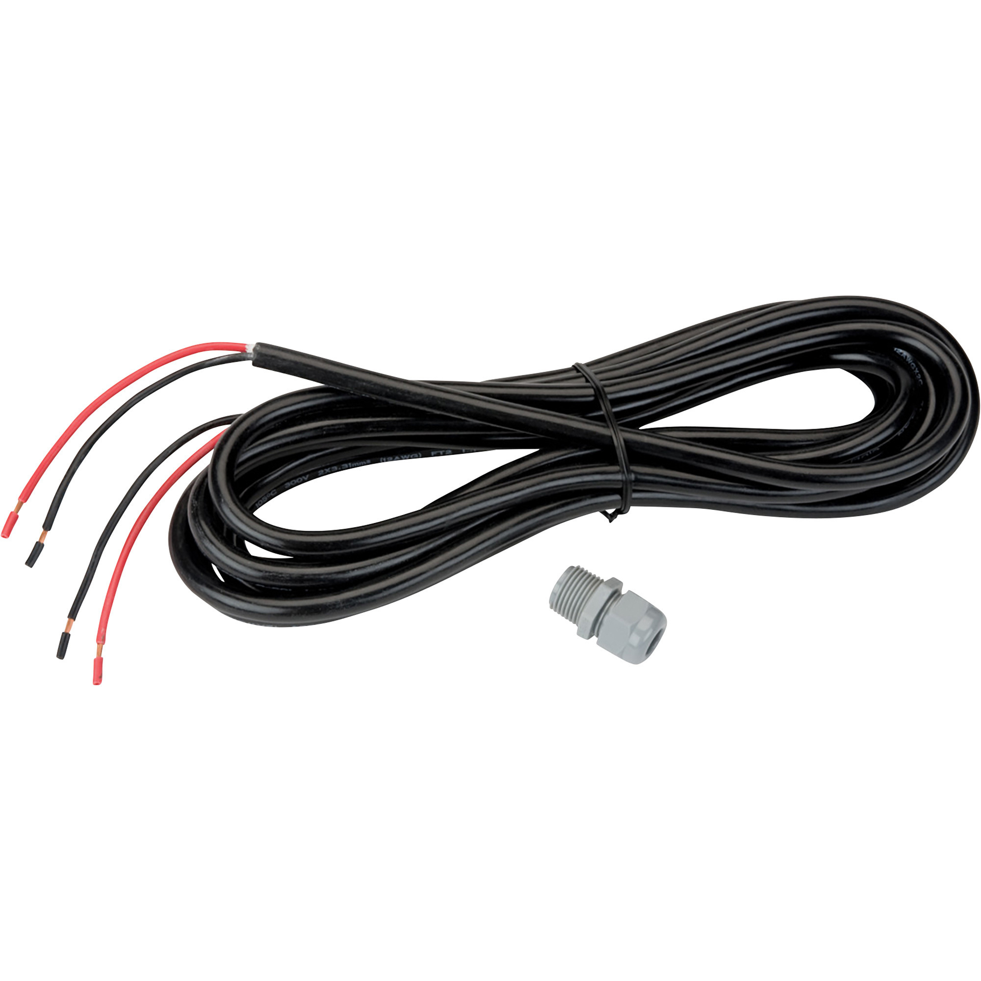 GPI Power Cord Assembly with Strain Relief Connector, 18ft., Model 110242-01