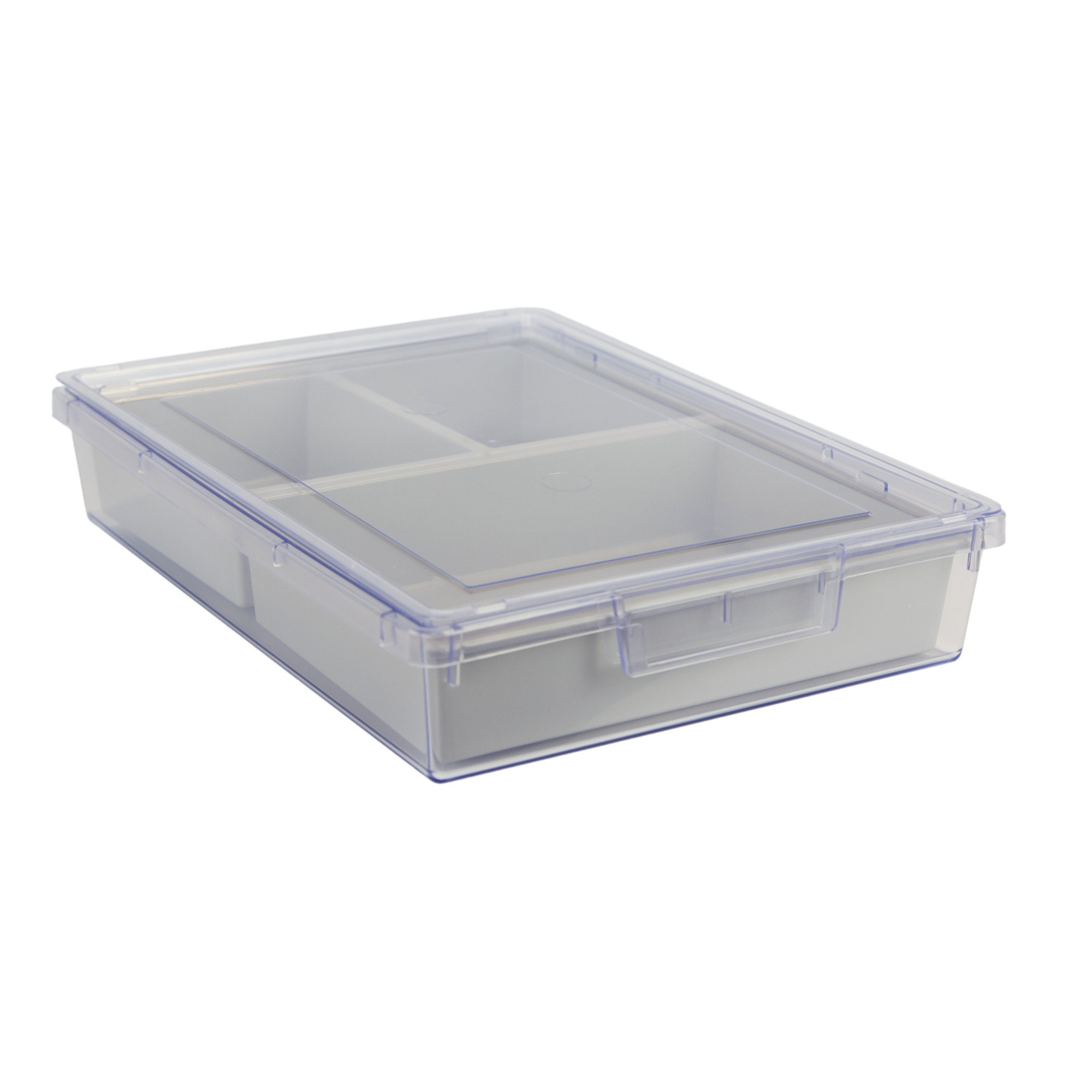Certwood StorWerks, Slim Line 3Inch Tray Kit (3 x Divisions) Clear, Included (qty.) 1, Material Plastic, Height 9 in, Model CE1950CL-NK0004-1