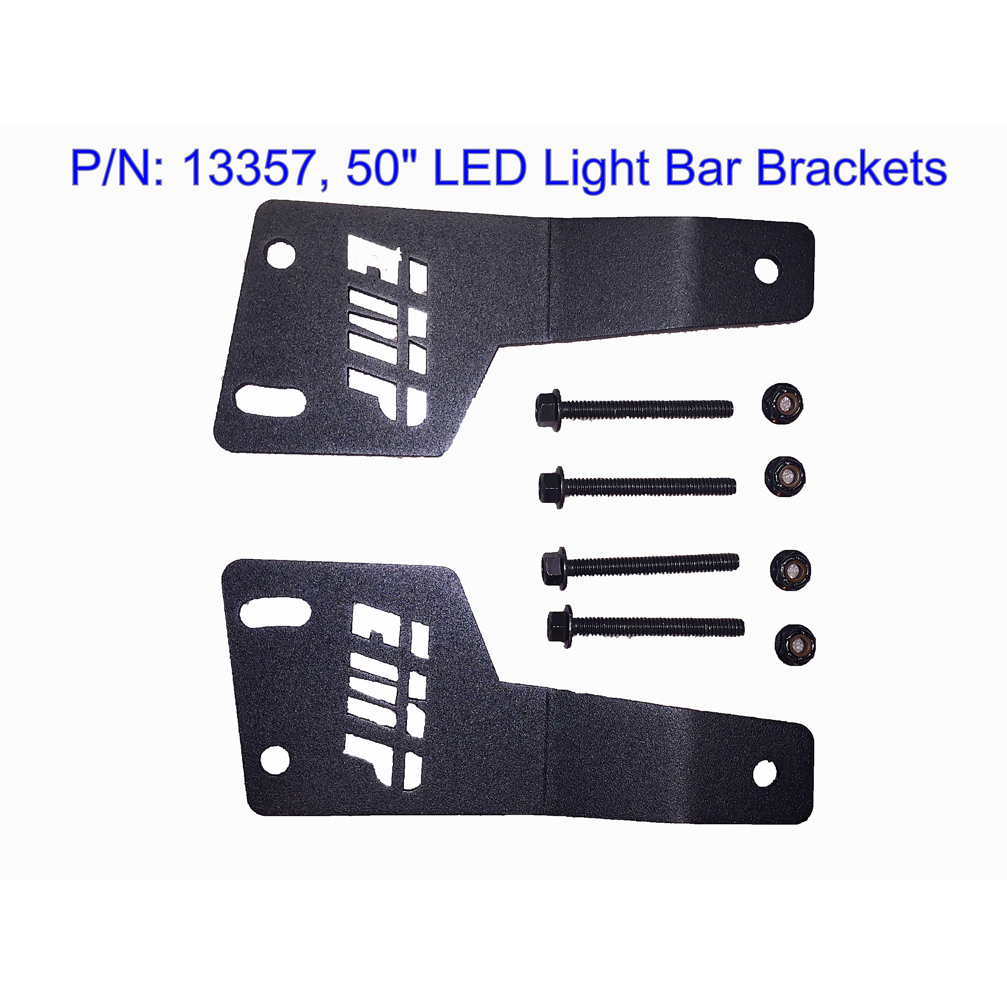 Extreme Metal Products, Maverick X3 LED Light Bar Brackets, Model 13357