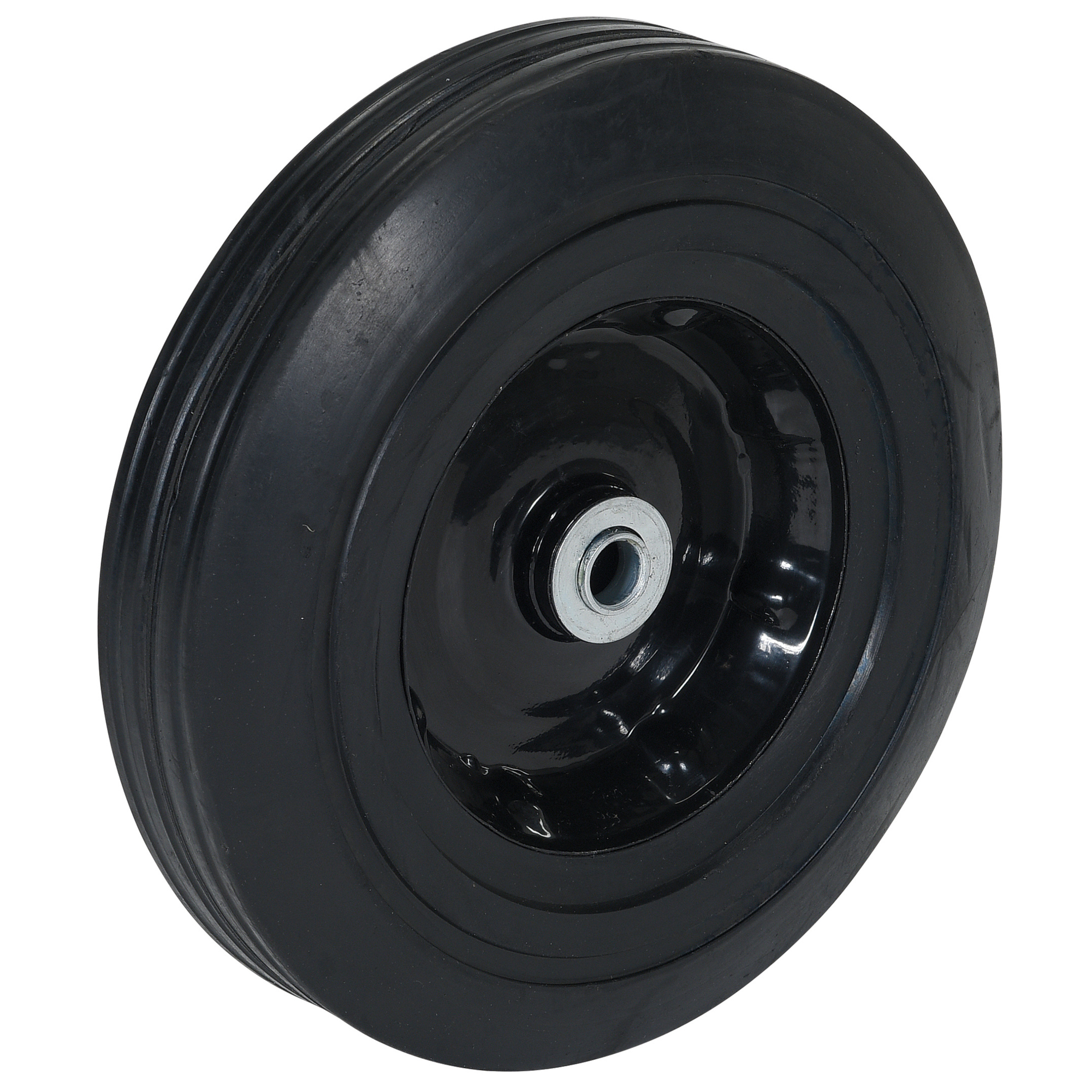 Vestil, Rubber Wheel 10x2.5 Wheel Diameter 10 in, Package (qty.) 1 Model WHL-HR-10X2.5-5/8