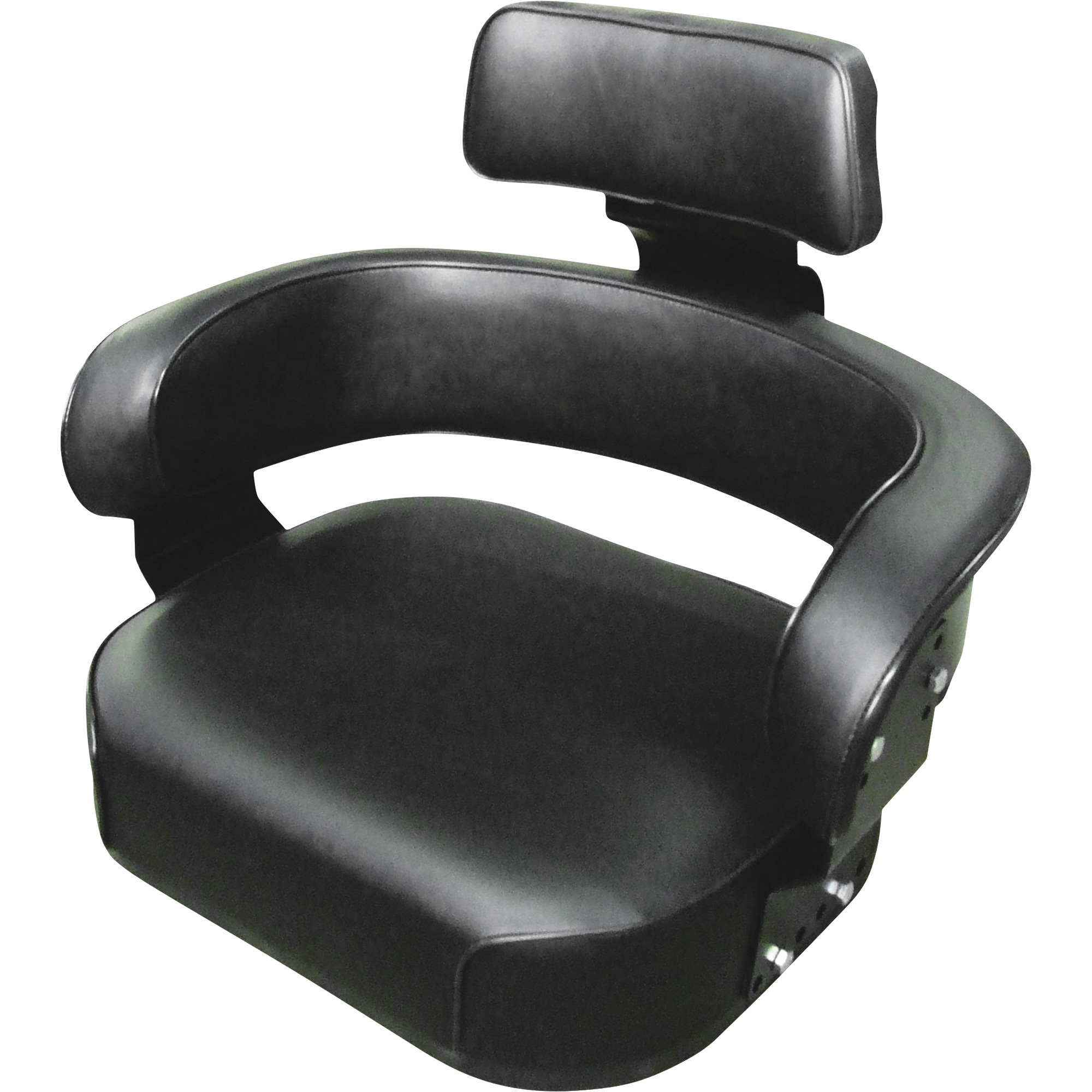 K&M Case Comfort King Tractor Seat Assembly, Replaces 3-Piece Comfort King 30 Series Seat, Black, Model NTE72556054