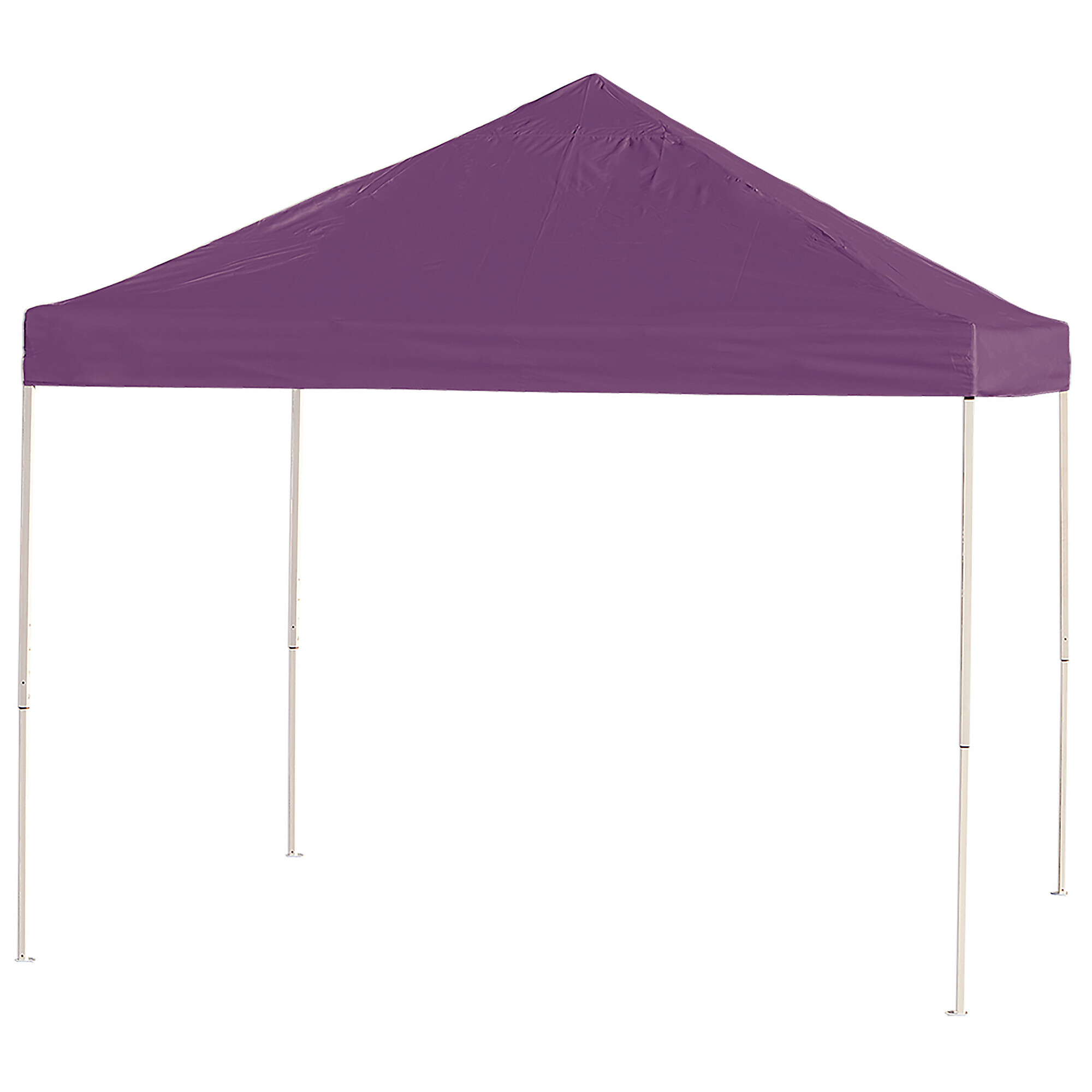 ShelterLogic, Pop-Up Canopy HD - Straight Leg 10 x 10ft. Purple, Length 11 ft, Width 11 ft, Color Purple, Model 22703
