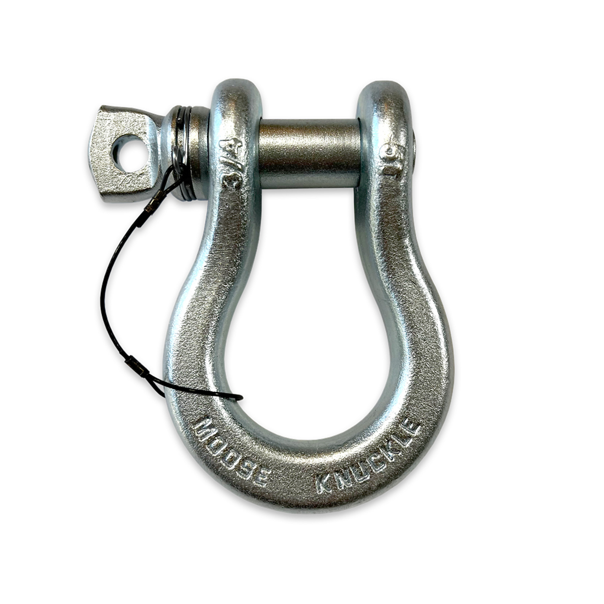 Moose Knuckle Offroad, Nice Gal Recovery Towing Lanyard Spin Pin 3/4 Shackle, Working Load Limit 10000 lb, Model FN000023-011