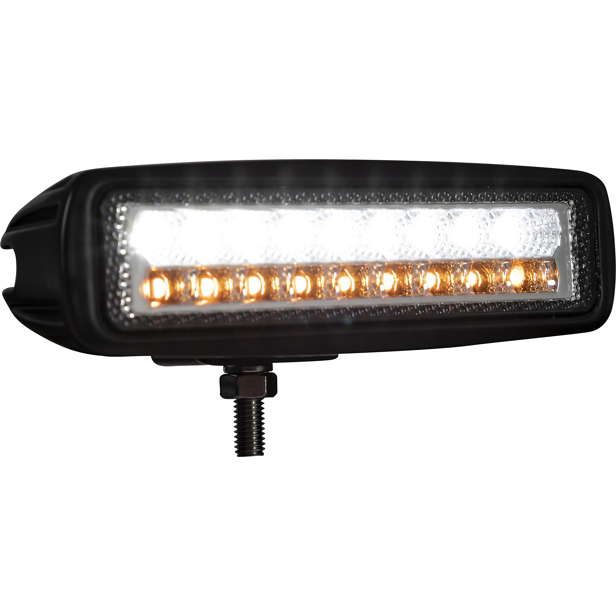 Buyers Products, 6.5Inch LED Flood Light with Strobe, Light Bulb Type LED, Model 1492233