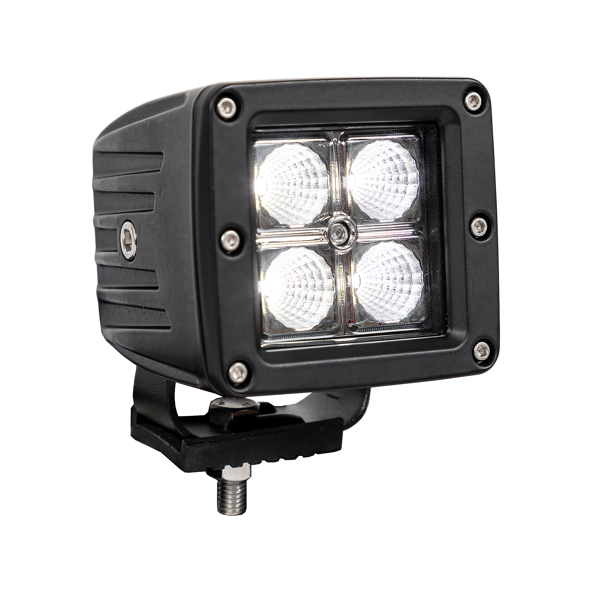 Buyers Products, Ultra Bright 3Inch Wide LED Flood Light, Light Bulb Type LED, Watts 40 Model 1492227