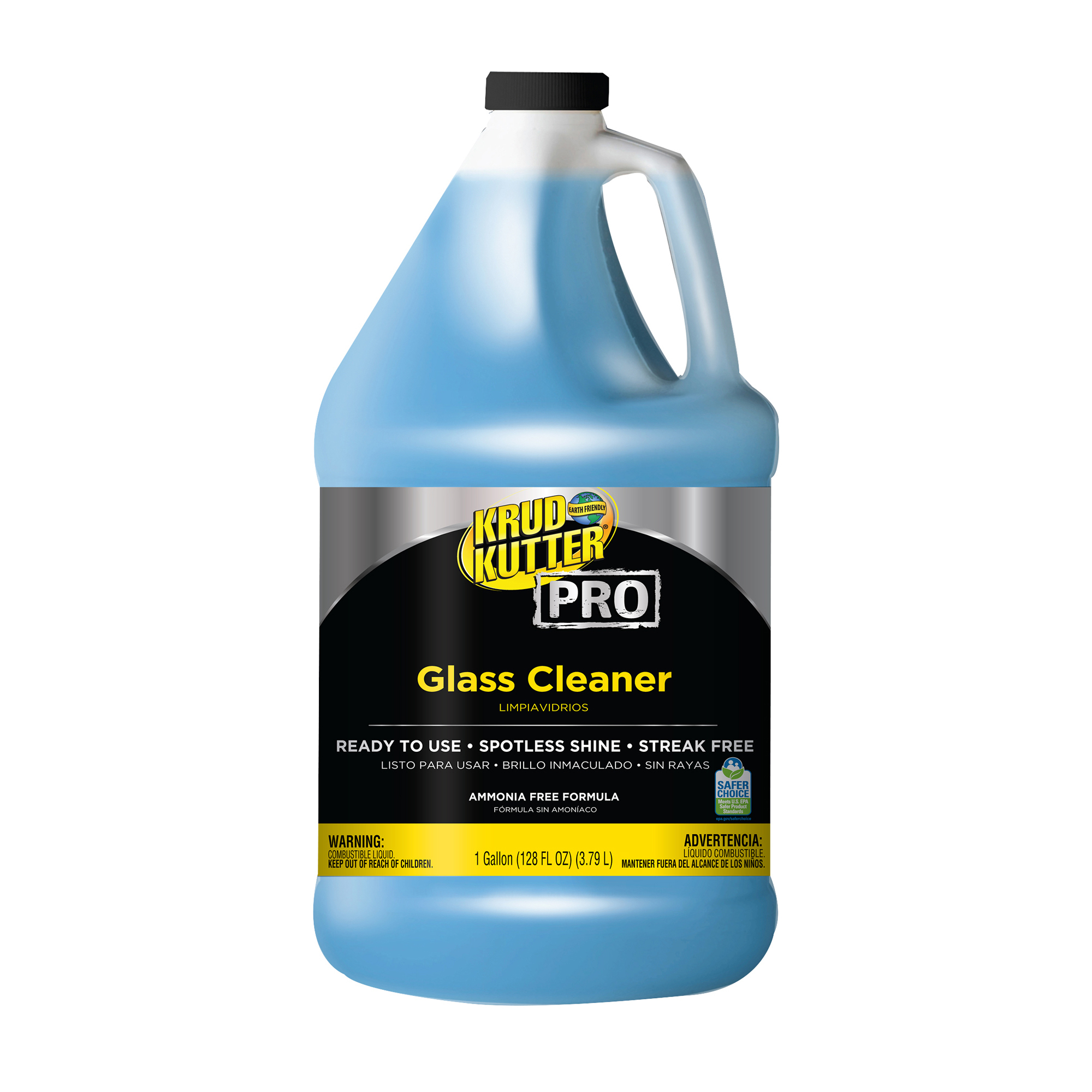 Krud Kutter Pro, Glass Cleaner 1 Gallon, Ounces 128 oz, Model 352243