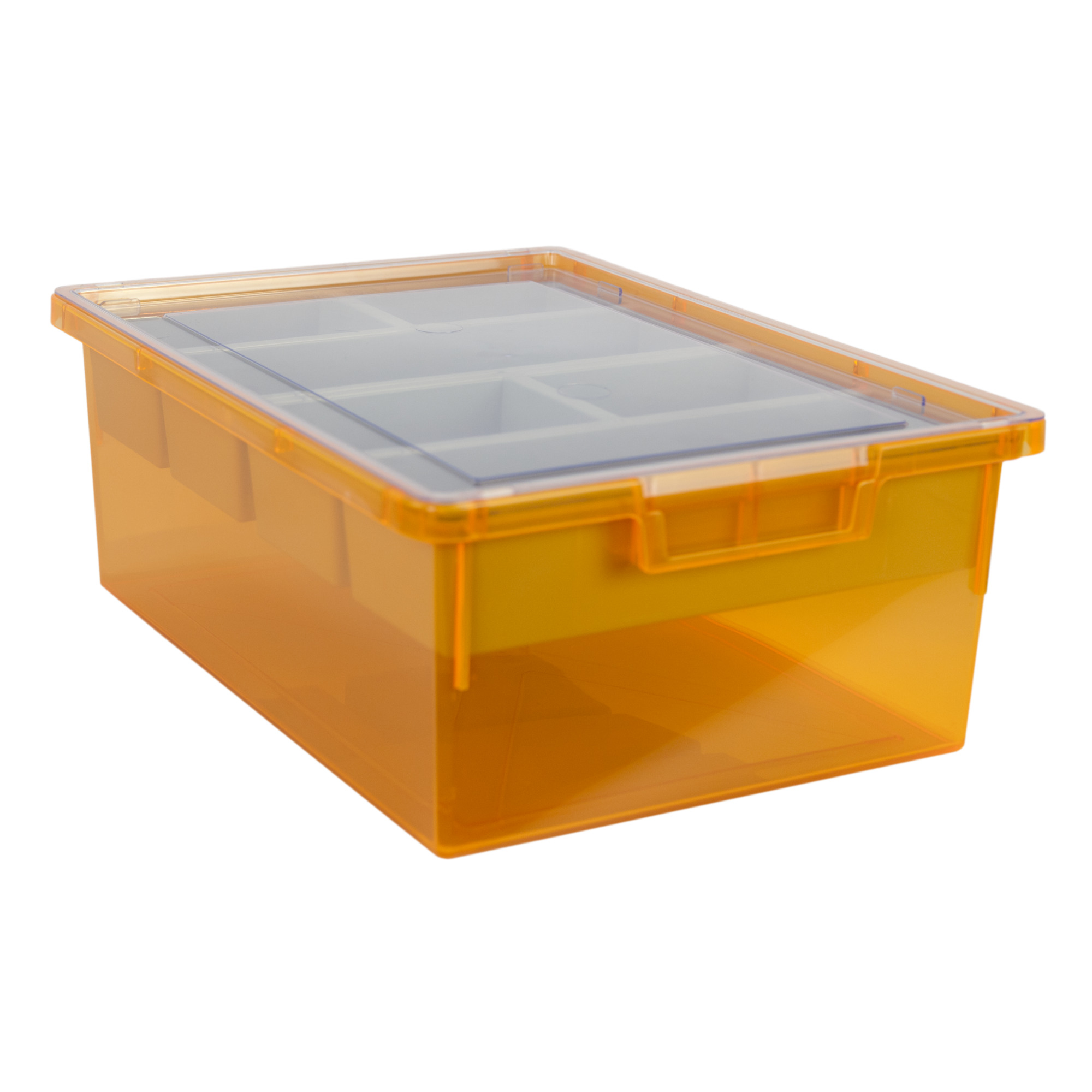 Certwood StorWerks, Slim Line 6Inch Tray Kit (3 x Divisions) Orange, Included (qty.) 1, Material Plastic, Height 3 in, Model CE1952FO-NK0202-1