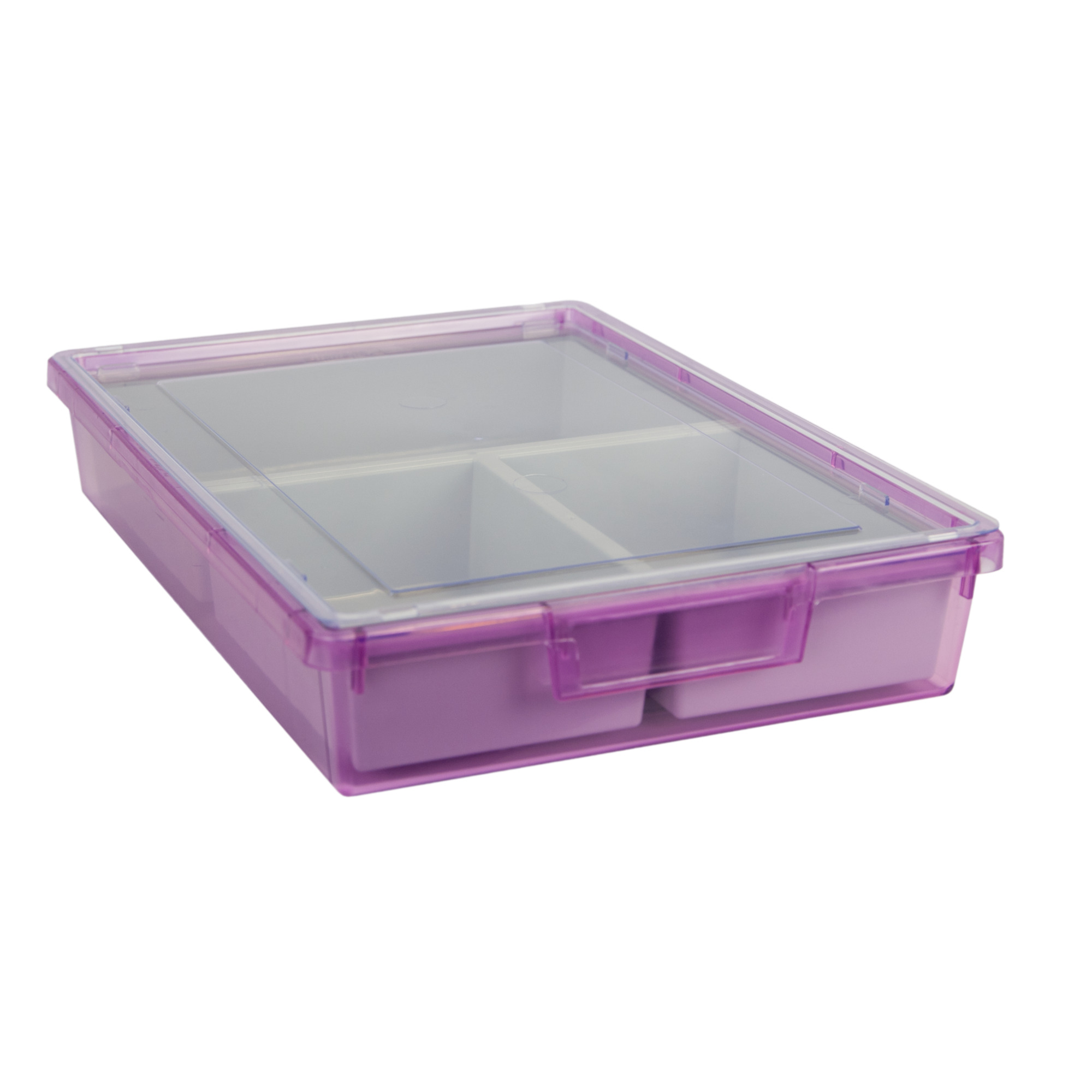 Certwood StorWerks, SlimLine 3Inch Tray Kit(3 x Dividers)Purple Tint-3PK, Included (qty.) 3, Material Plastic, Height 3 in, Model CE1950TP-NK0004-3