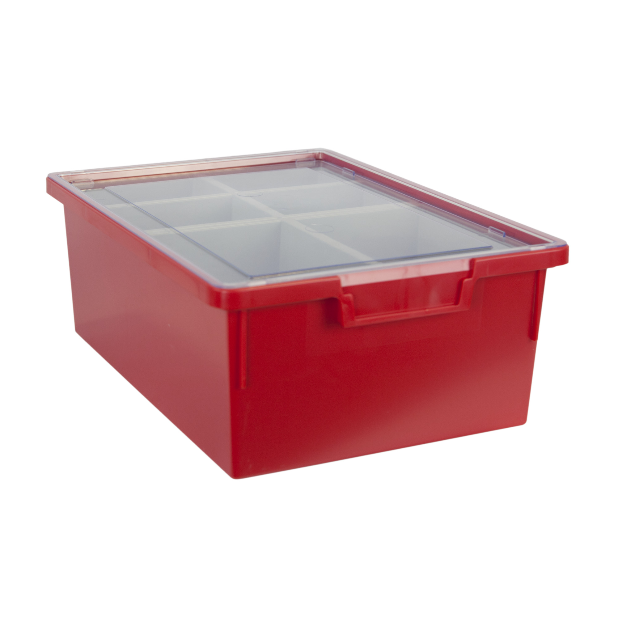 Certwood StorWerks, Slim Line 6Inch Tray Kit (6 x Dividers) Red-3PK, Included (qty.) 3, Material Plastic, Height 6 in, Model CE1952PR-NK0300-3